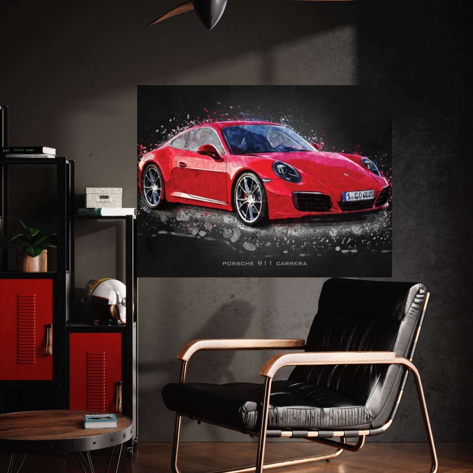 Porsche 911 Carrera Canvas Wall Art - Y Canvas