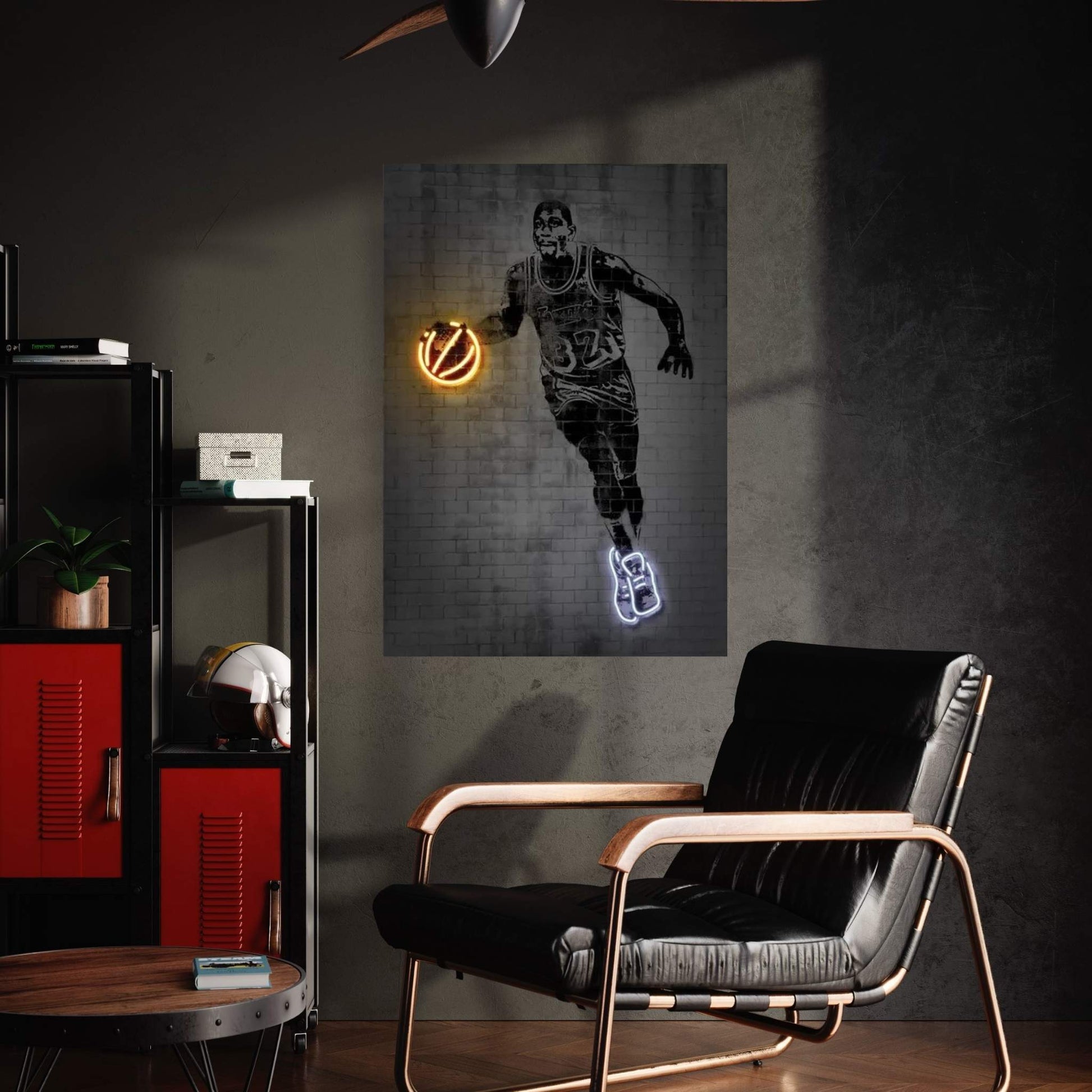 Magic Johnson Canvas Wall Art - Y Canvas