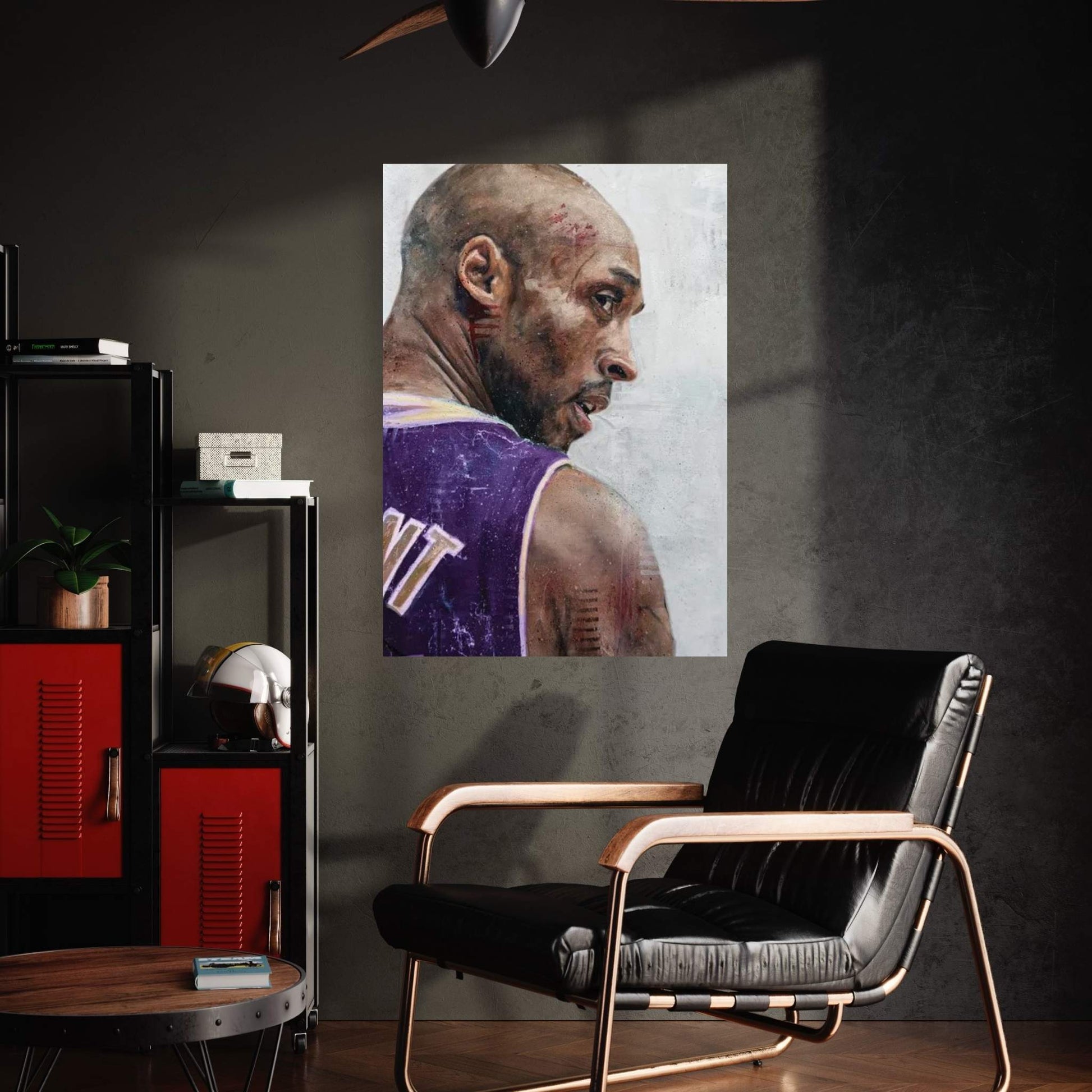 Kobe Canvas Wall Art - Y Canvas