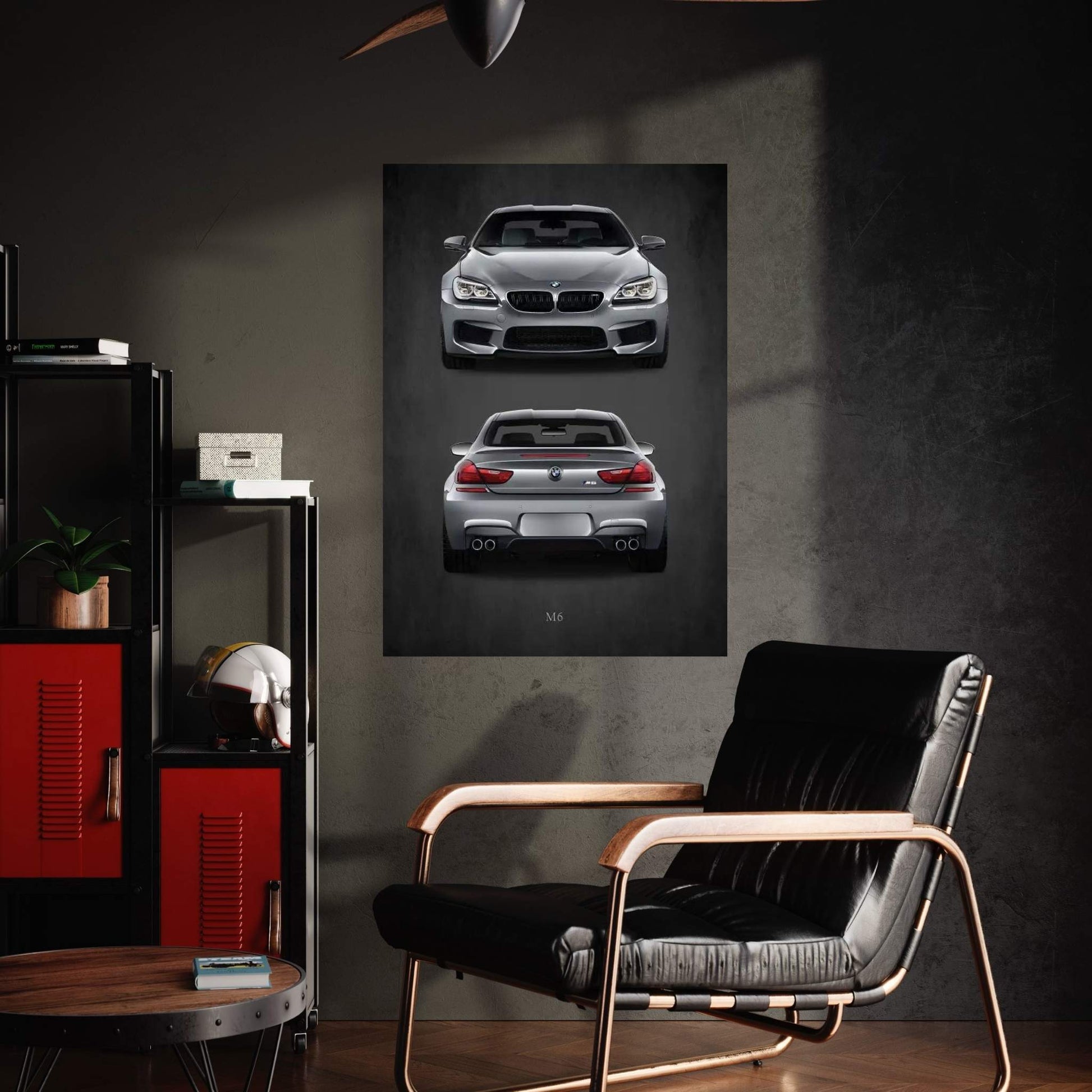BMW M6 Canvas Wall Art - Y Canvas