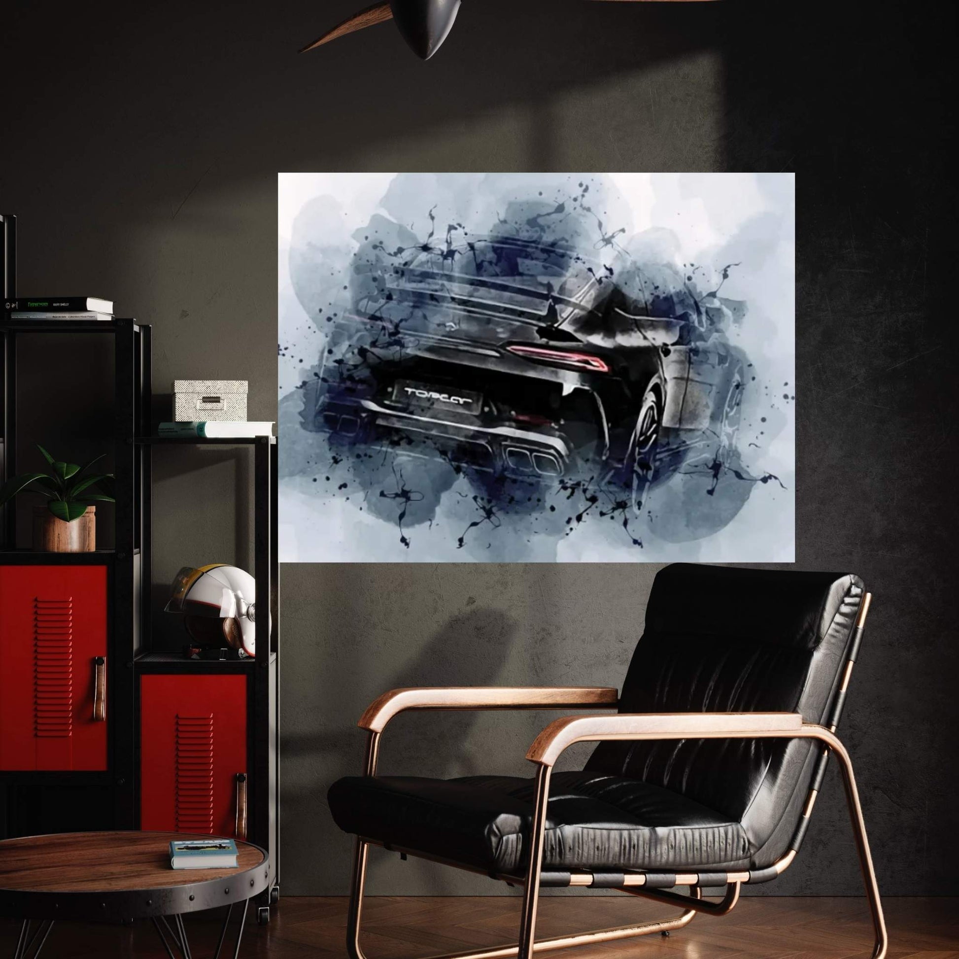 Mercedes-Benz Amg Gt VI3S Exterior Topcar Tuning Gt VI3 S Black Carbon Fiber Canvas Wall Art - Y Canvas