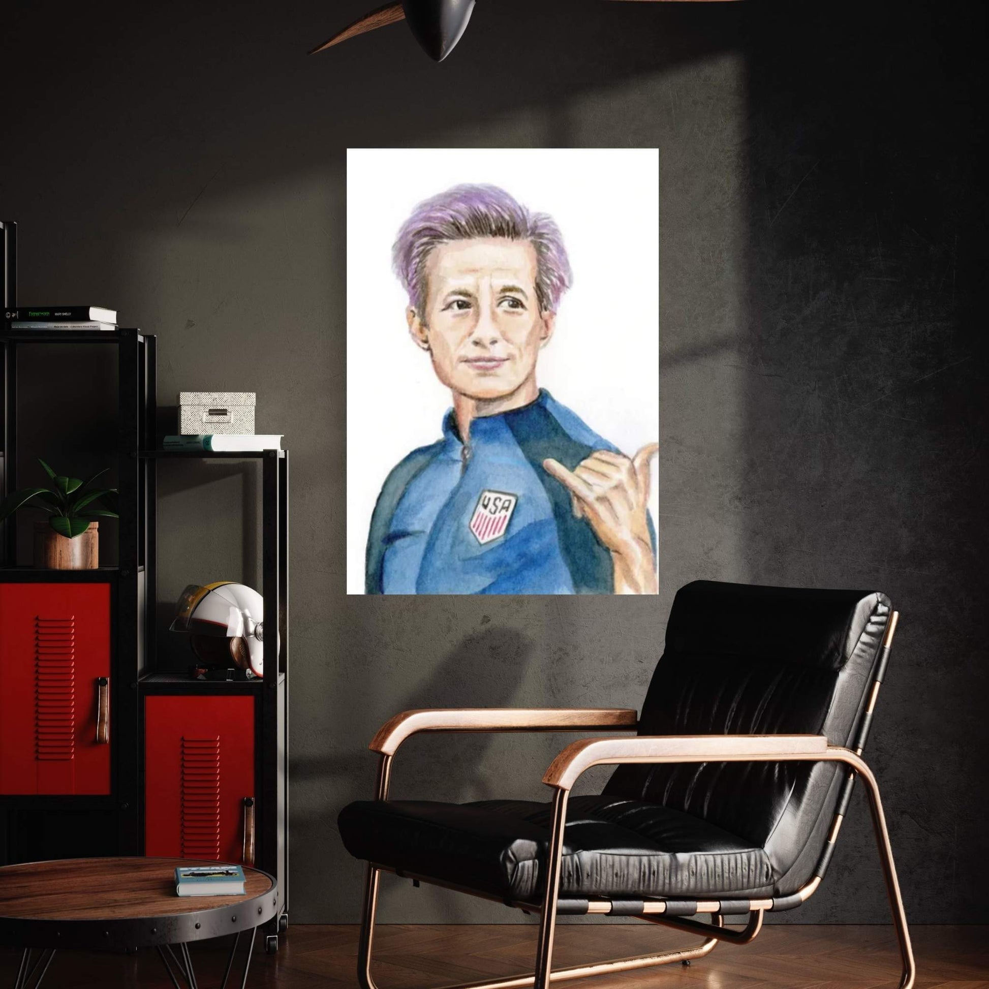 Megan Rapinoe Canvas Wall Art - Y Canvas