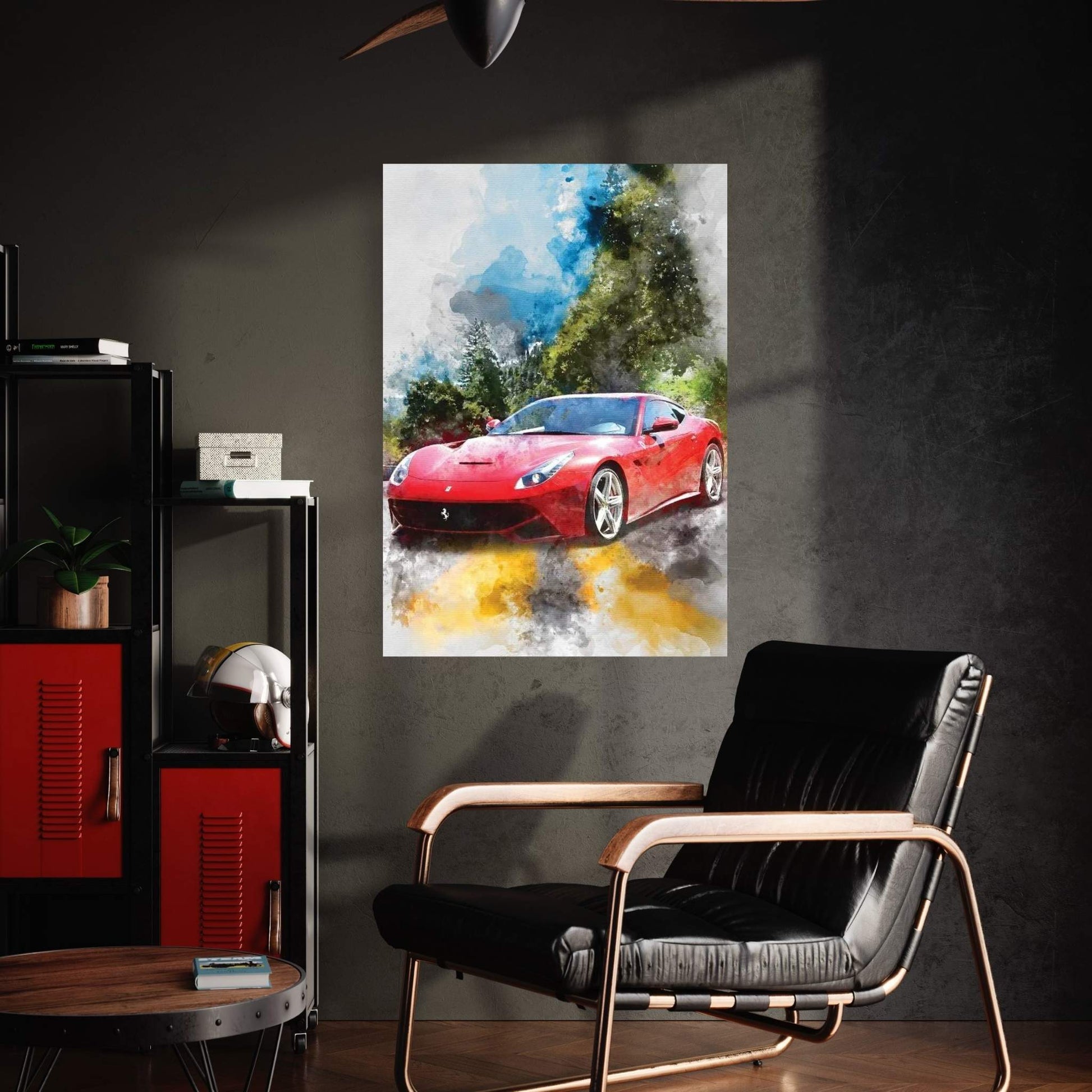 Ferrari 12 Berlinetta Canvas Wall Art - Y Canvas