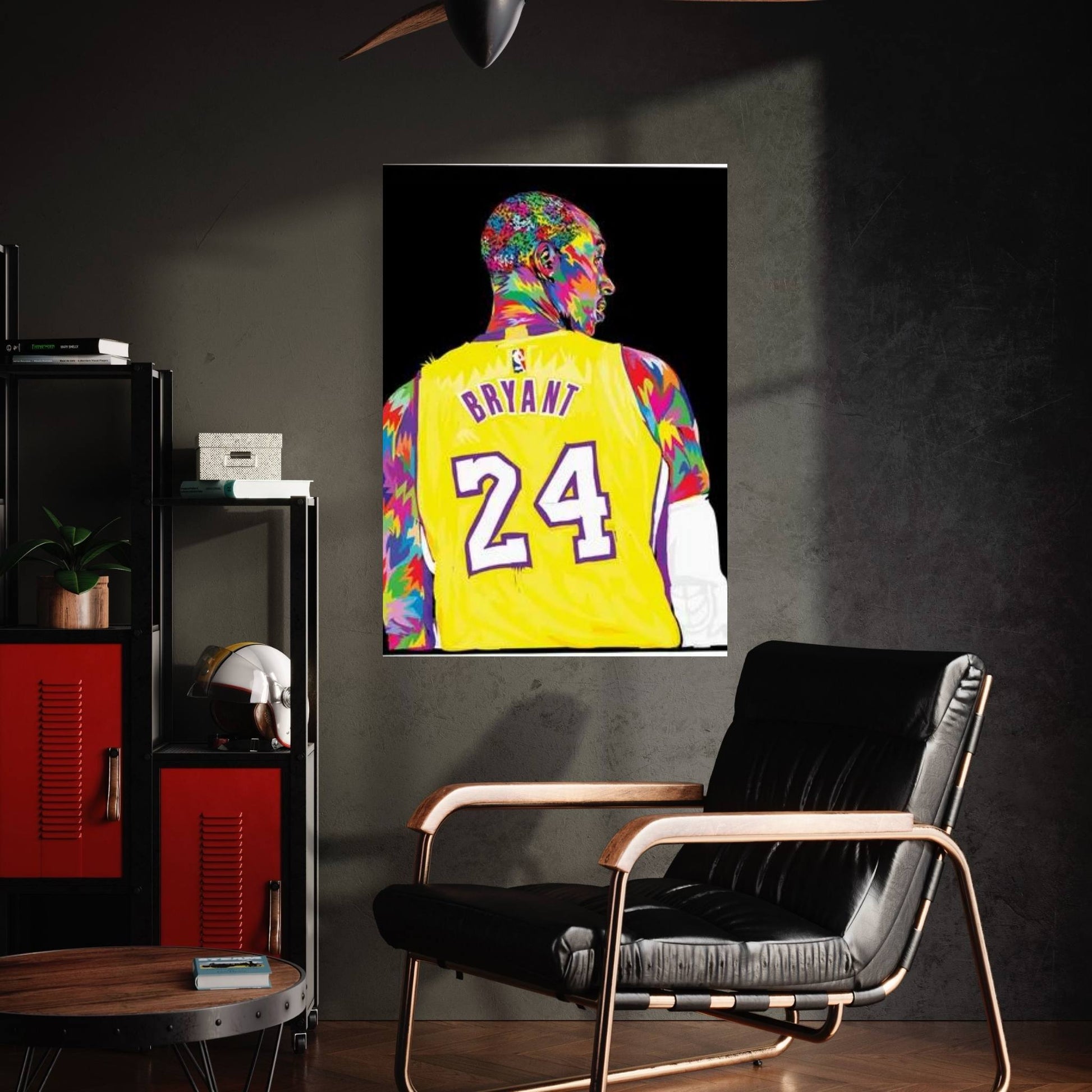 Kobe Canvas Wall Art - Y Canvas