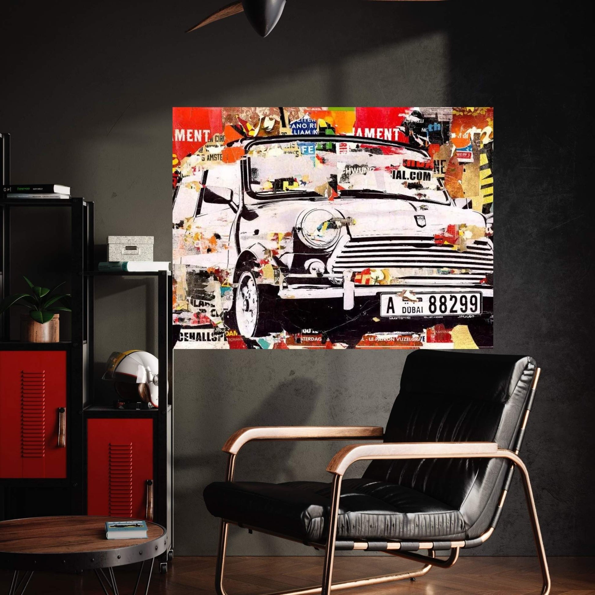 Dude, Where's My Mini? Canvas Wall Art - Y Canvas