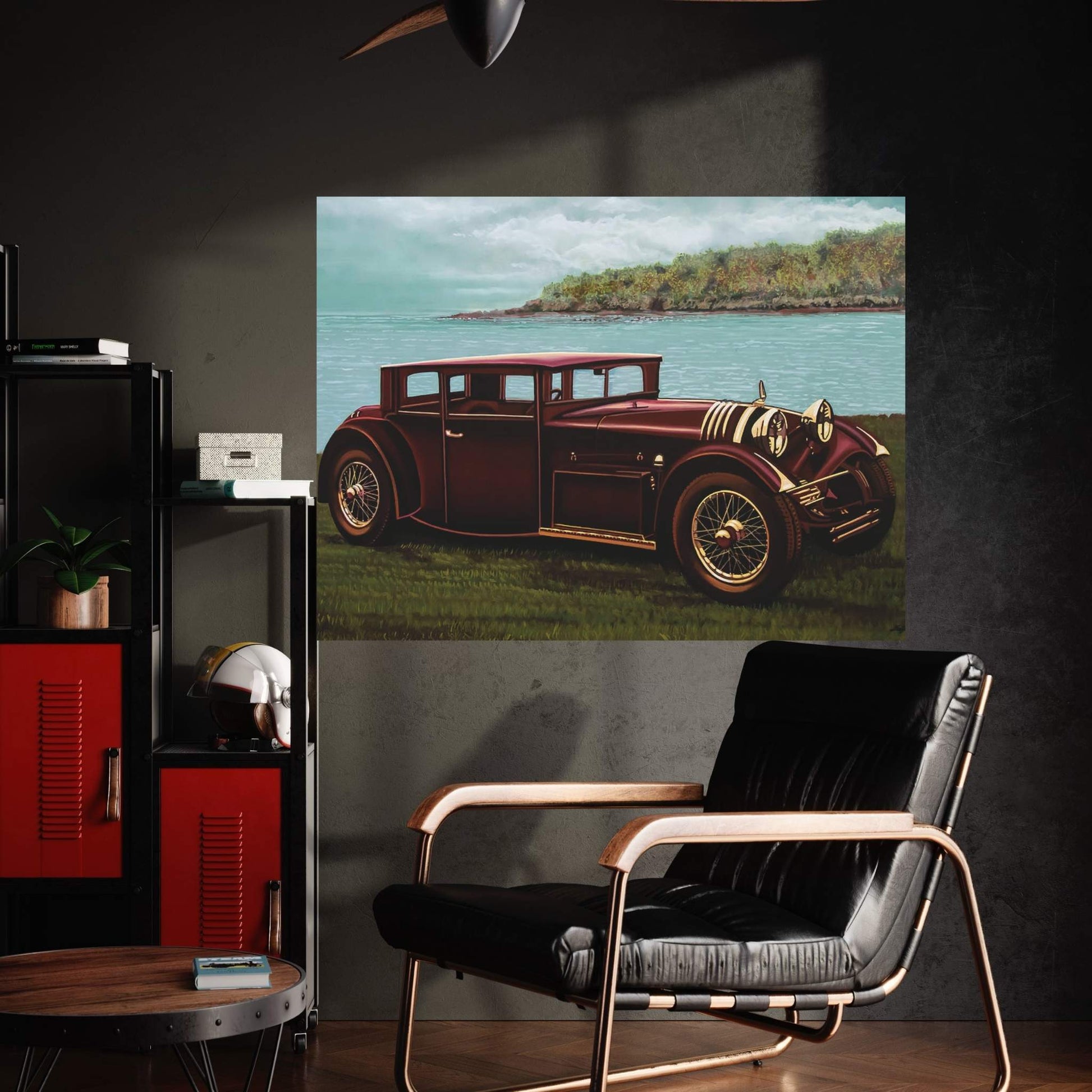 Voisin C20 Mylord Demi-Berline 1931 Canvas Wall Art - Y Canvas