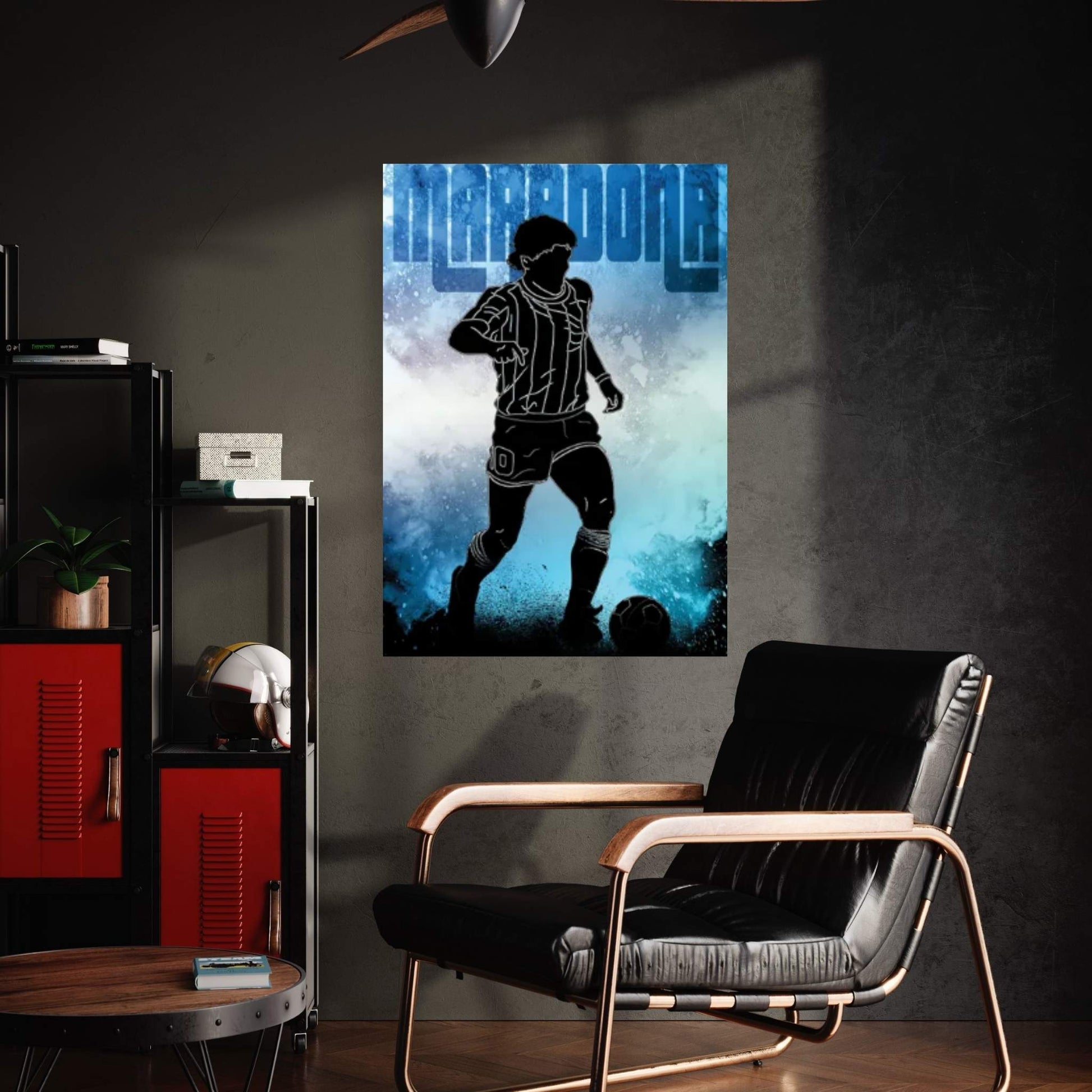 Soul Of El Pibe De Oro Canvas Wall Art - Y Canvas