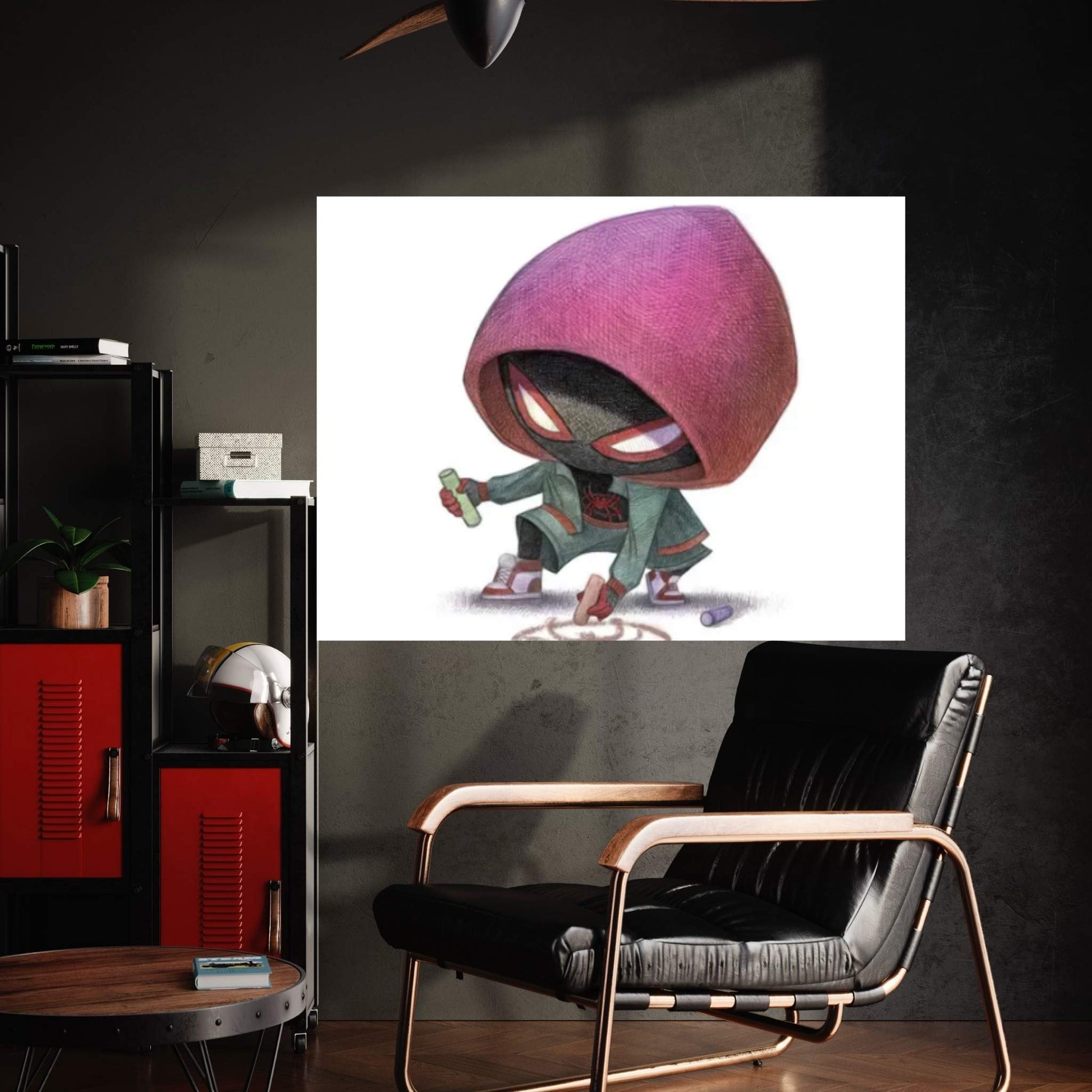 Baby Miles Canvas Wall Art - Y Canvas