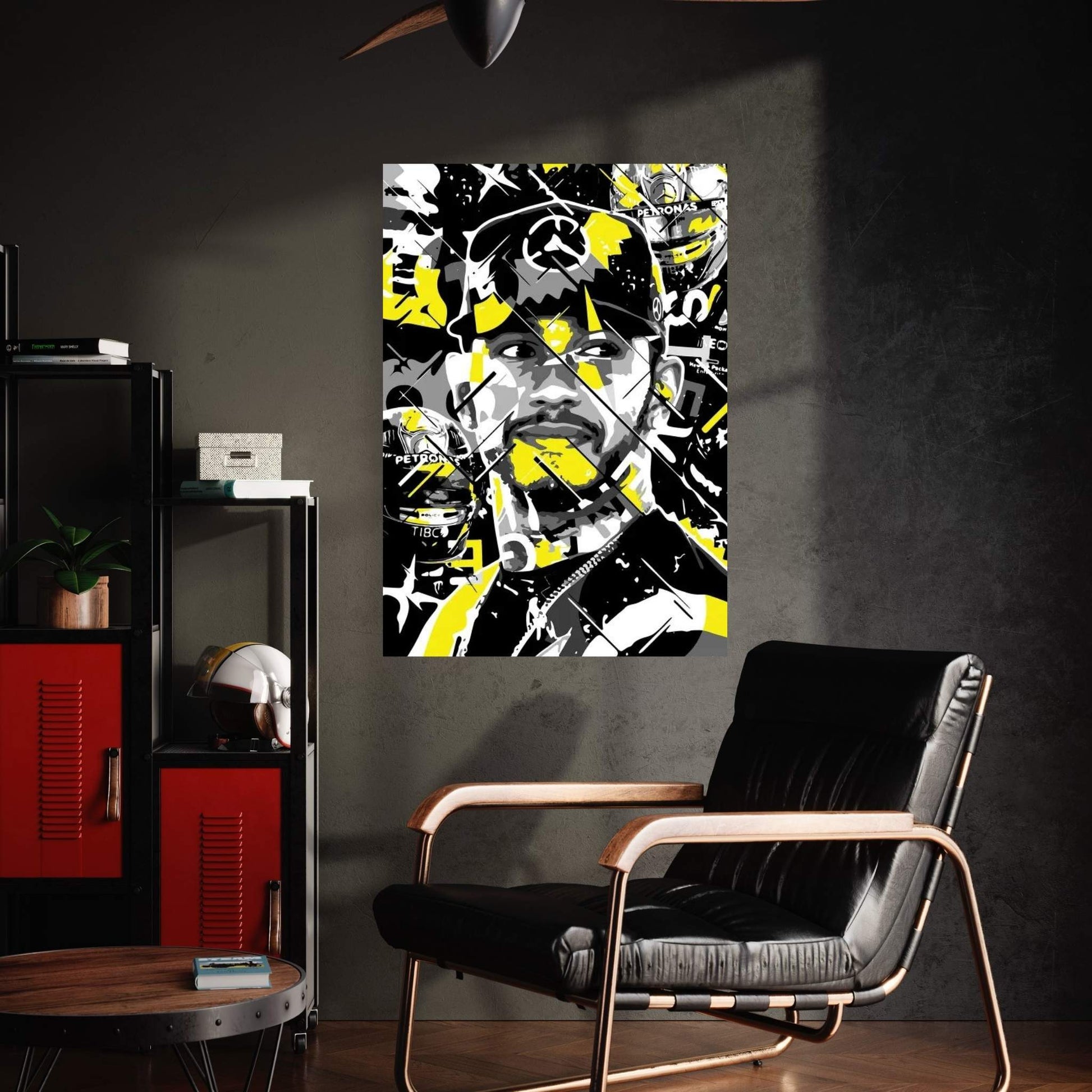 Hamilton Canvas Wall Art - Y Canvas