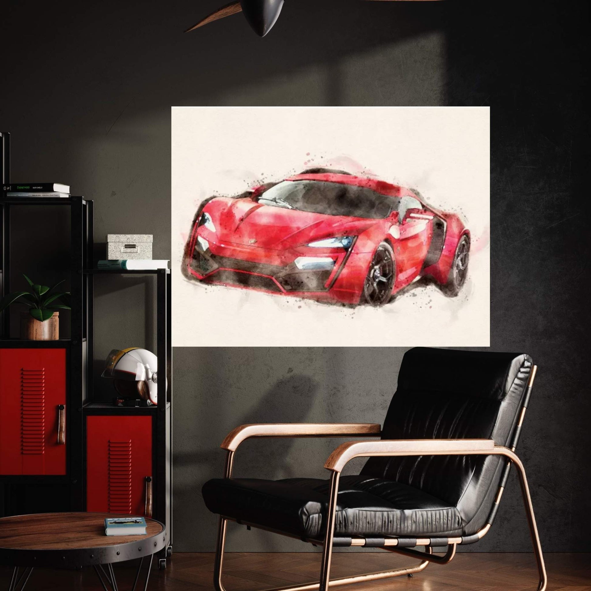 Lykan HyperSport Canvas Wall Art - Y Canvas