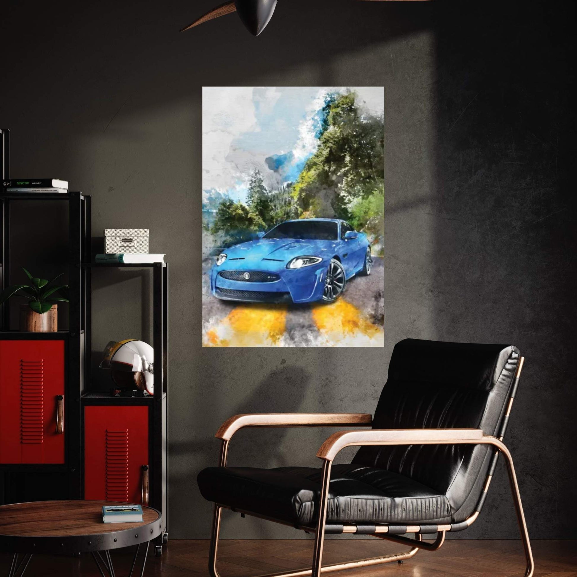 Jaguar XKR-S Canvas Wall Art - Y Canvas