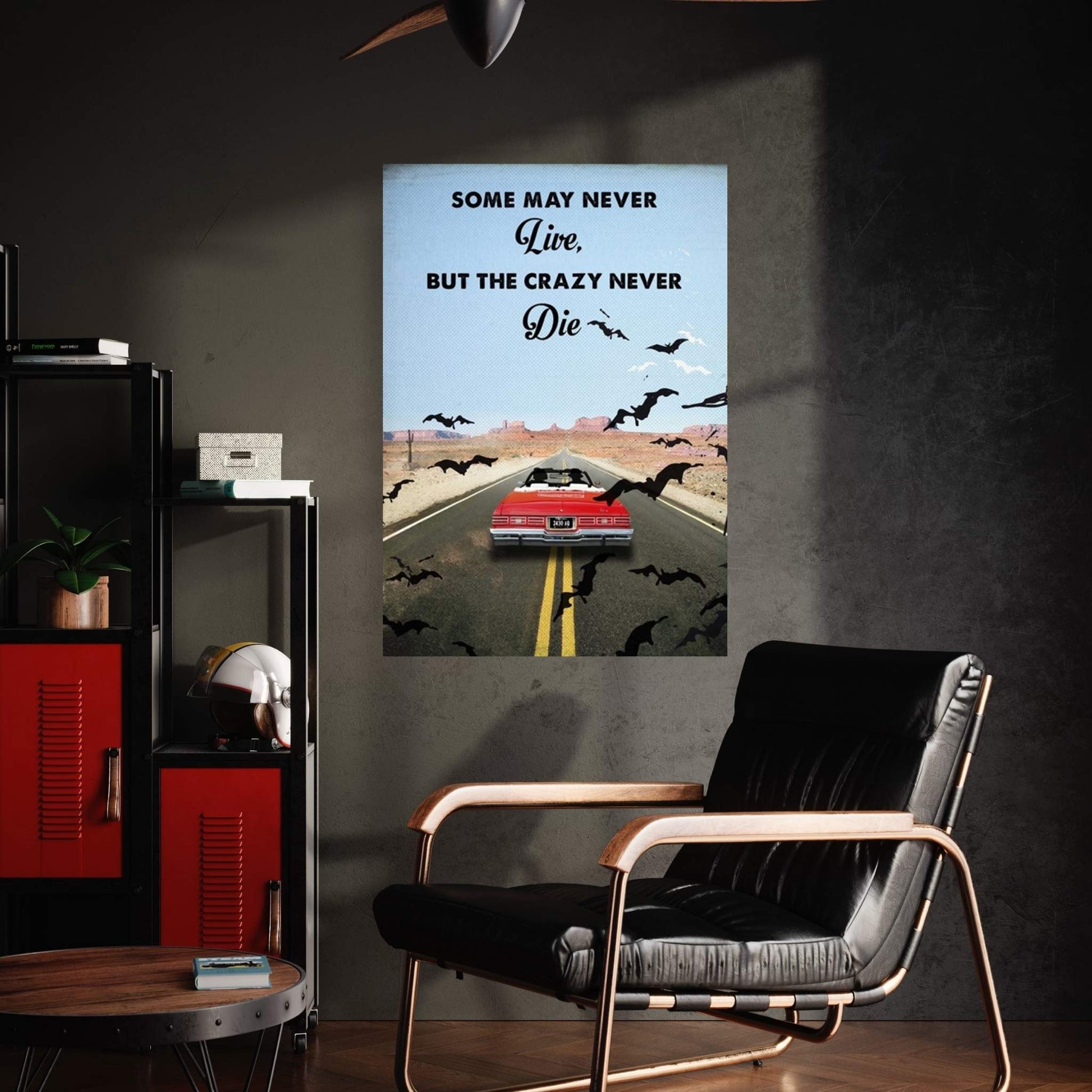 Fear And Loathing In Las Vegas Travel Movie Art Canvas Wall Art - Y Canvas