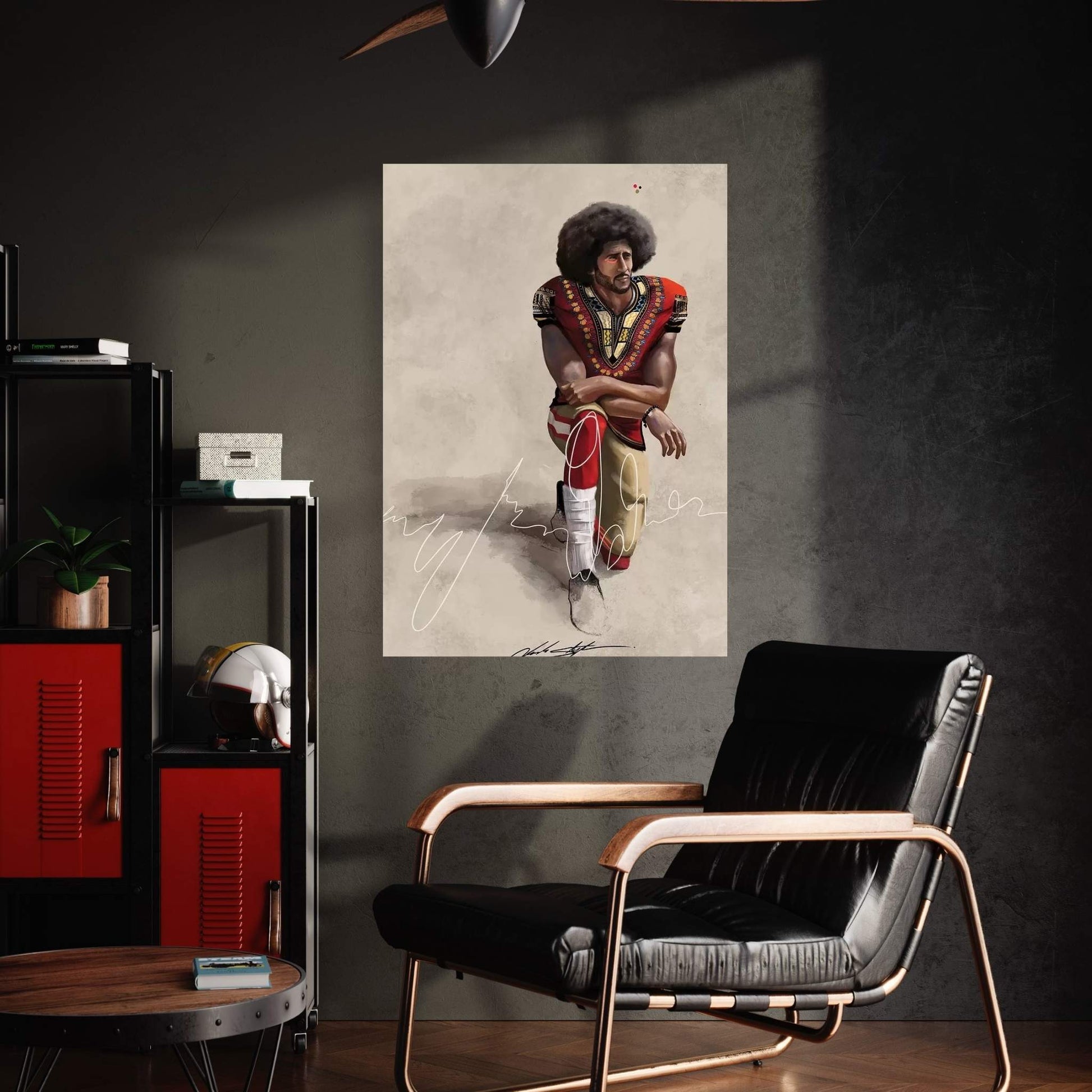 BHM Kaepernick Canvas Wall Art - Y Canvas