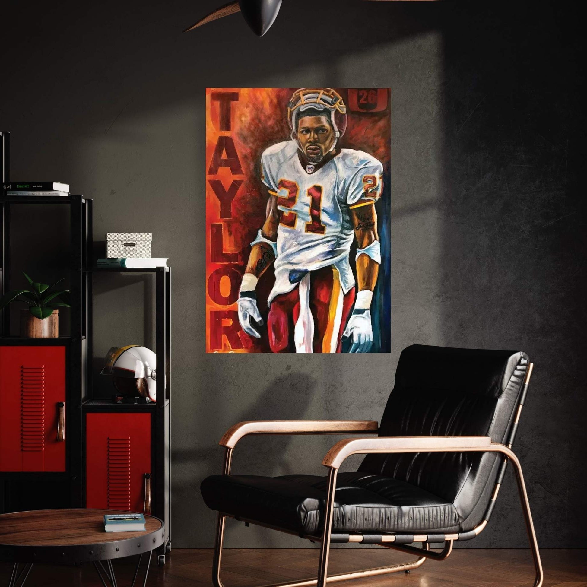 Sean Taylor Canvas Wall Art - Y Canvas
