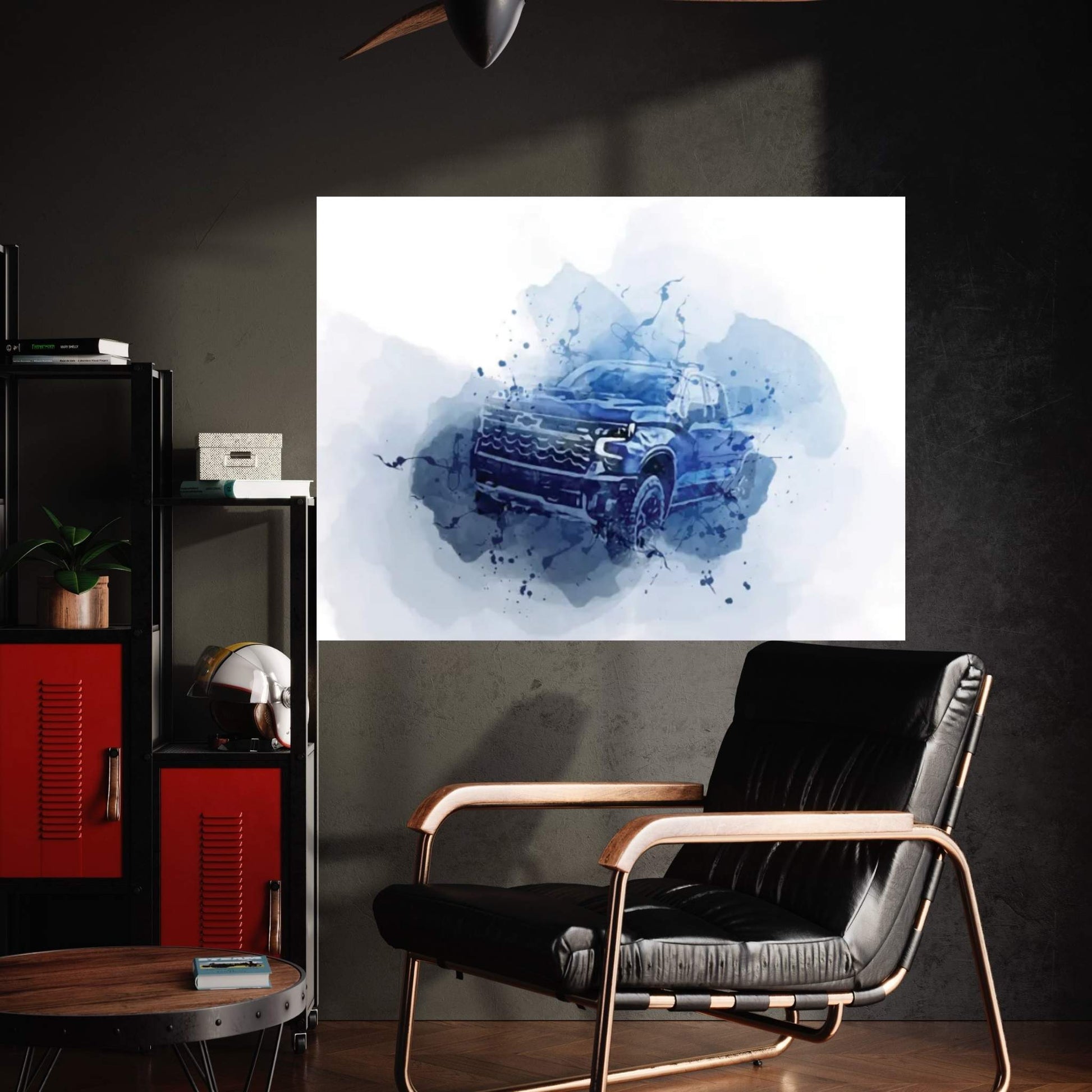 Chevrolet Silverado Zr2 River 2022 Cars Offroad Suvs Canvas Wall Art - Y Canvas