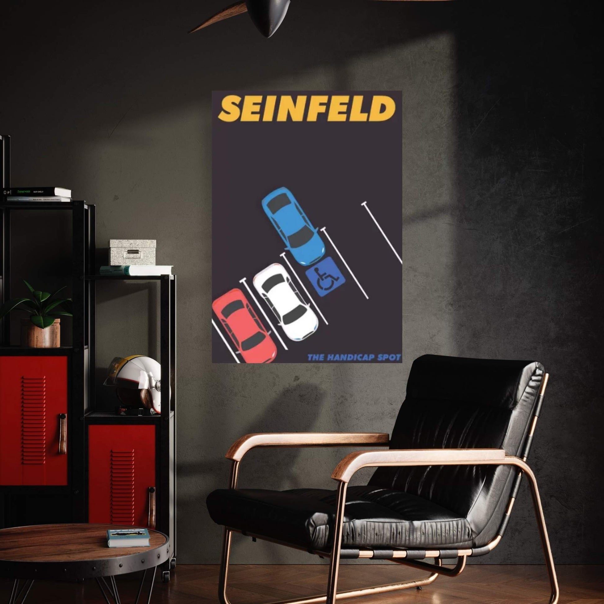 Seinfeld Alternative Minimalist Poster Canvas Wall Art - Y Canvas