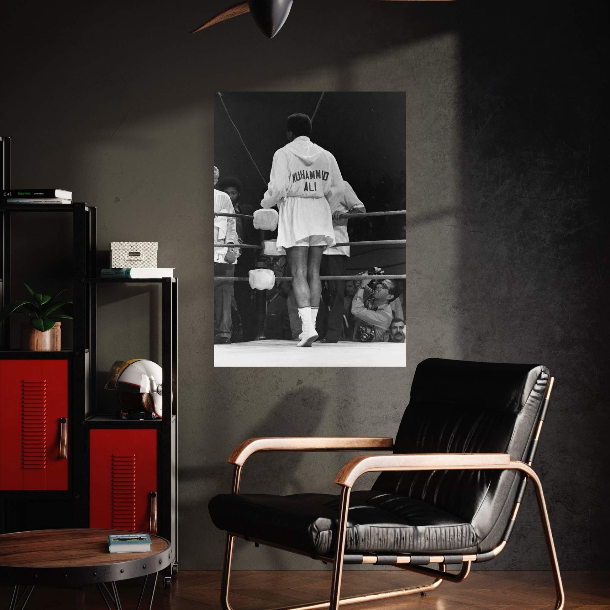 Rear View Of A Robed Muhammad Ali Canvas Wall Art - Y Canvas