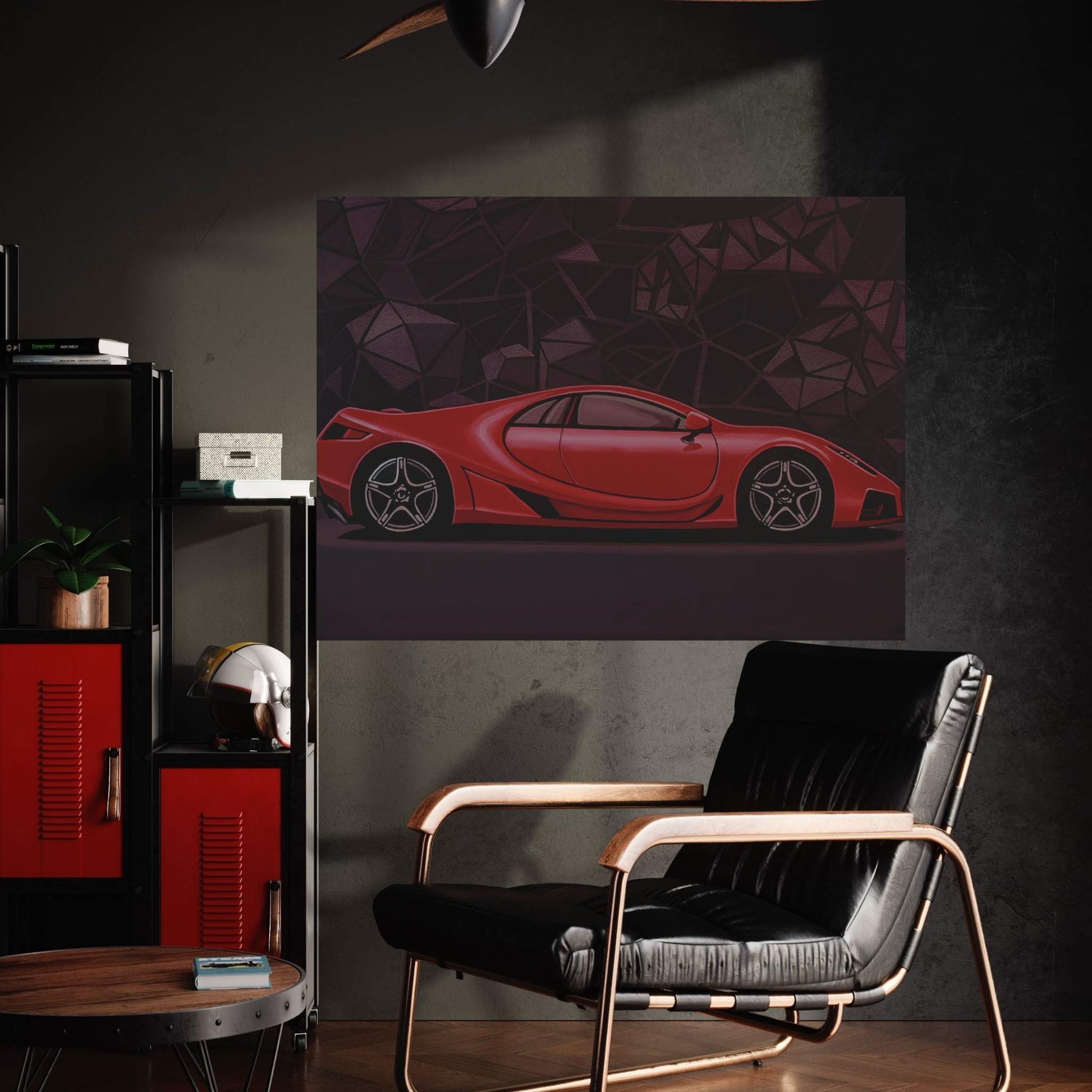 GTA Spano Car Canvas Wall Art - Y Canvas