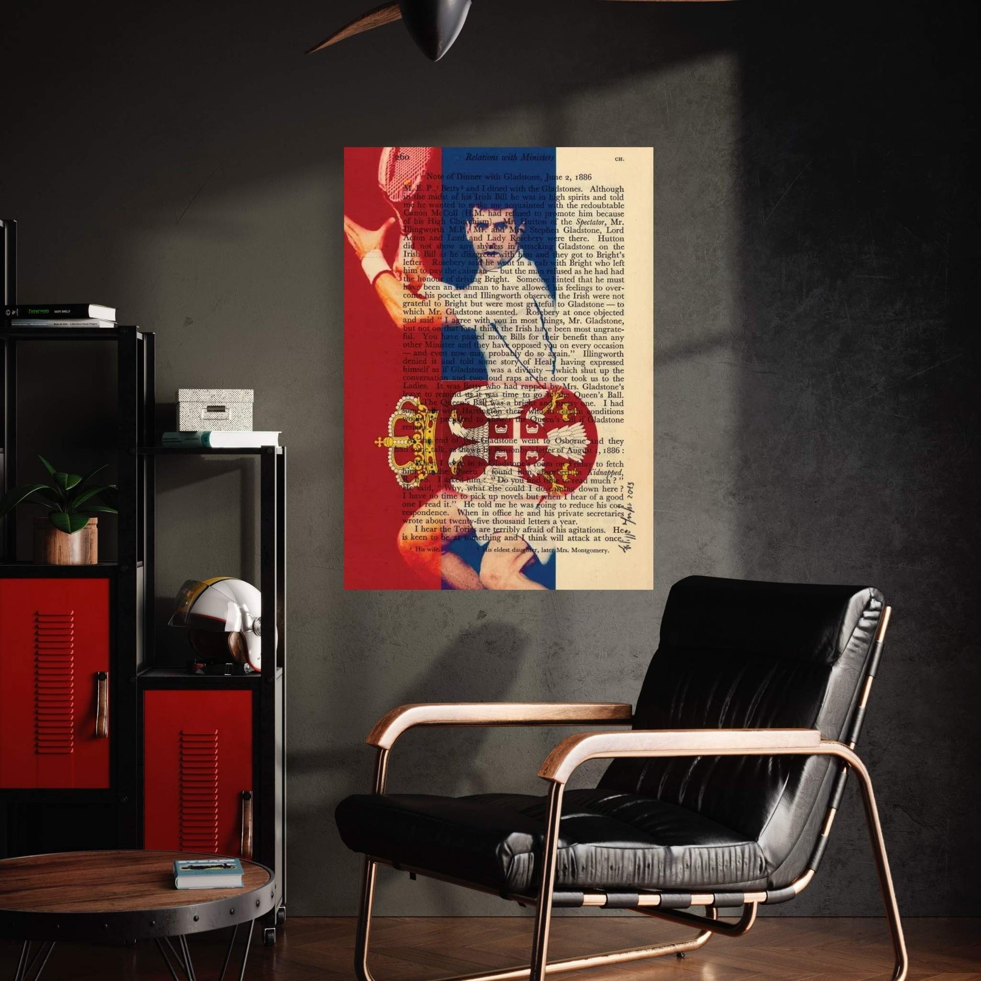 Novak Djokovic Canvas Wall Art - Y Canvas