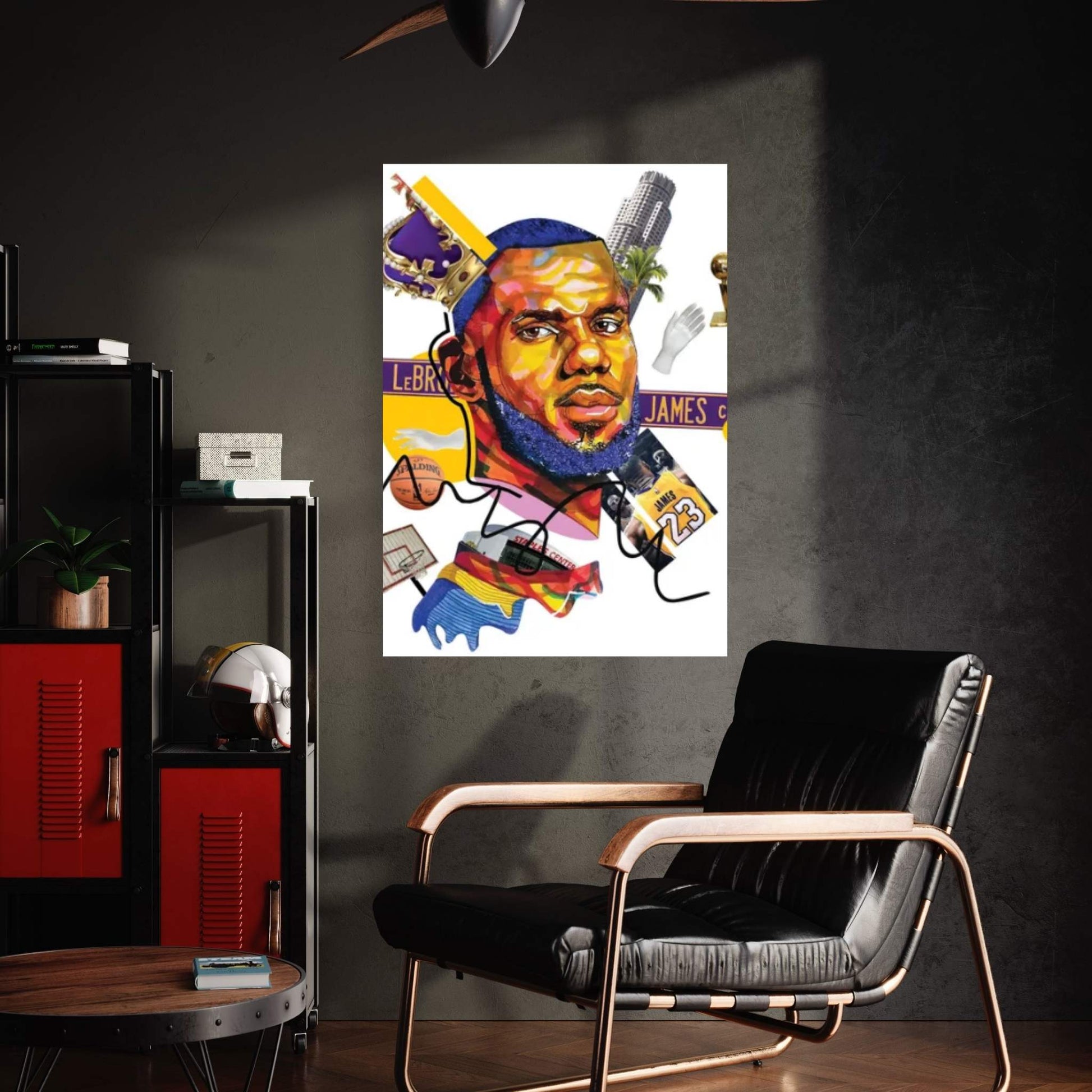 Lebron James Canvas Wall Art - Y Canvas