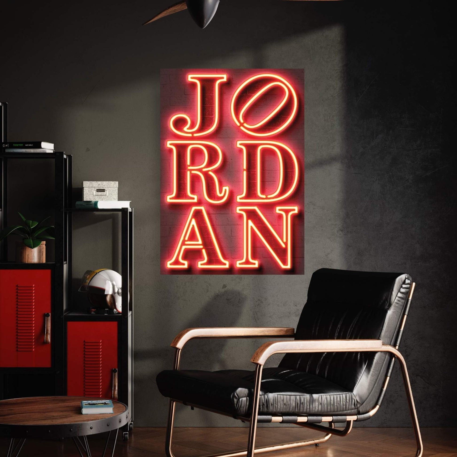 Love Jordan Canvas Wall Art - Y Canvas