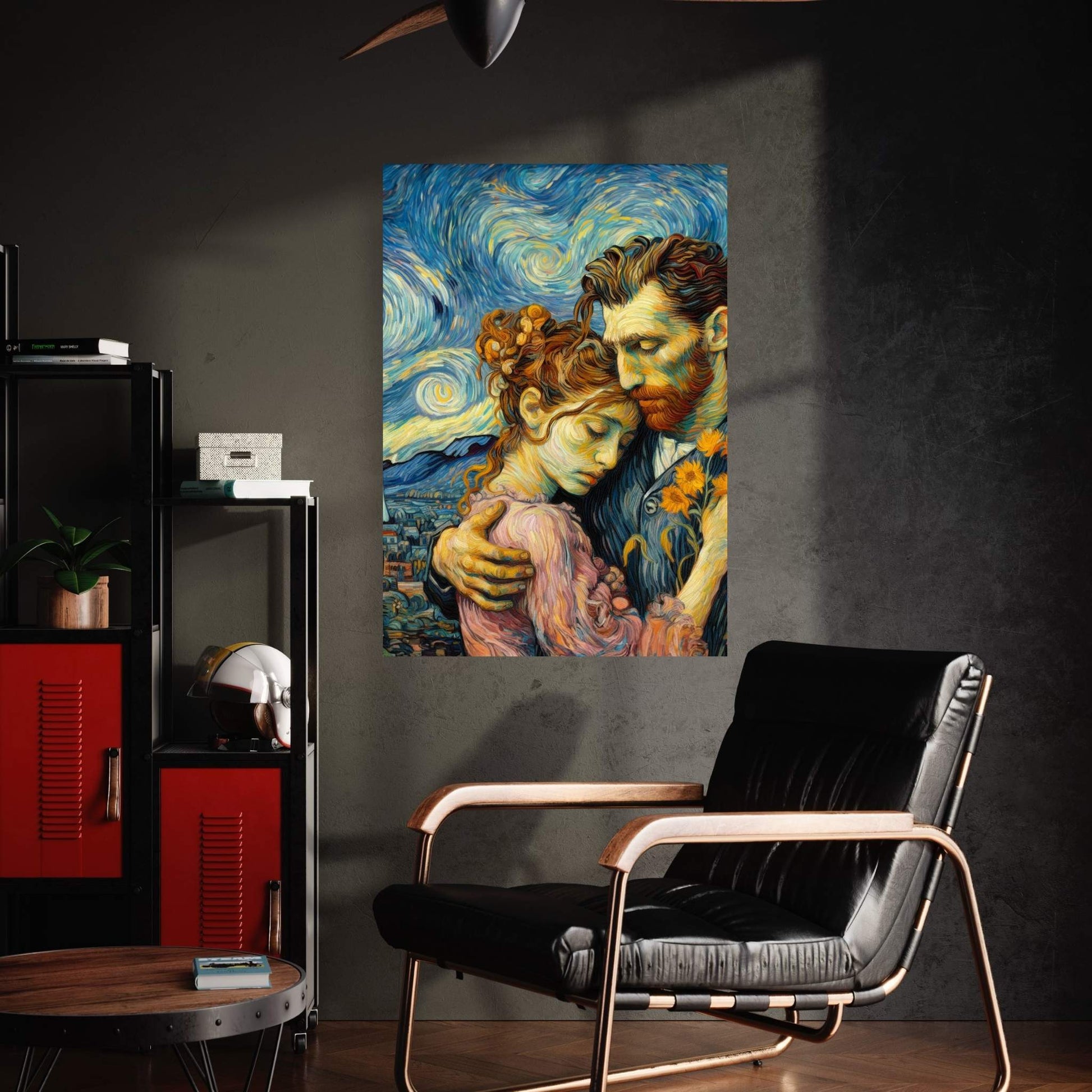 Van Gogh Love Reproduction Canvas Wall Art - Y Canvas
