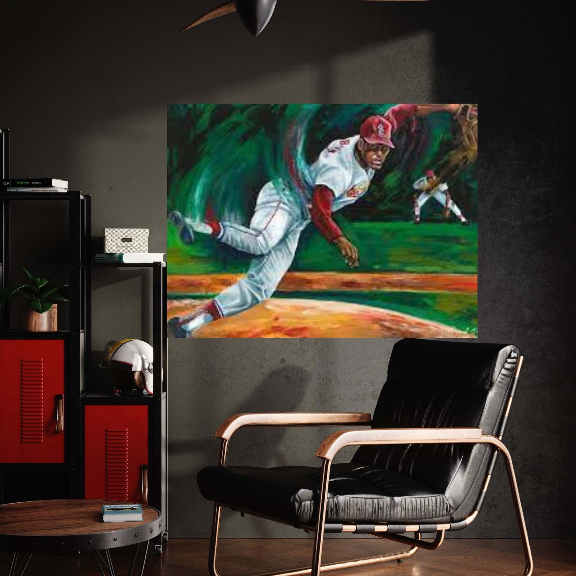 Gibby (Bob Gibson) Canvas Wall Art - Y Canvas