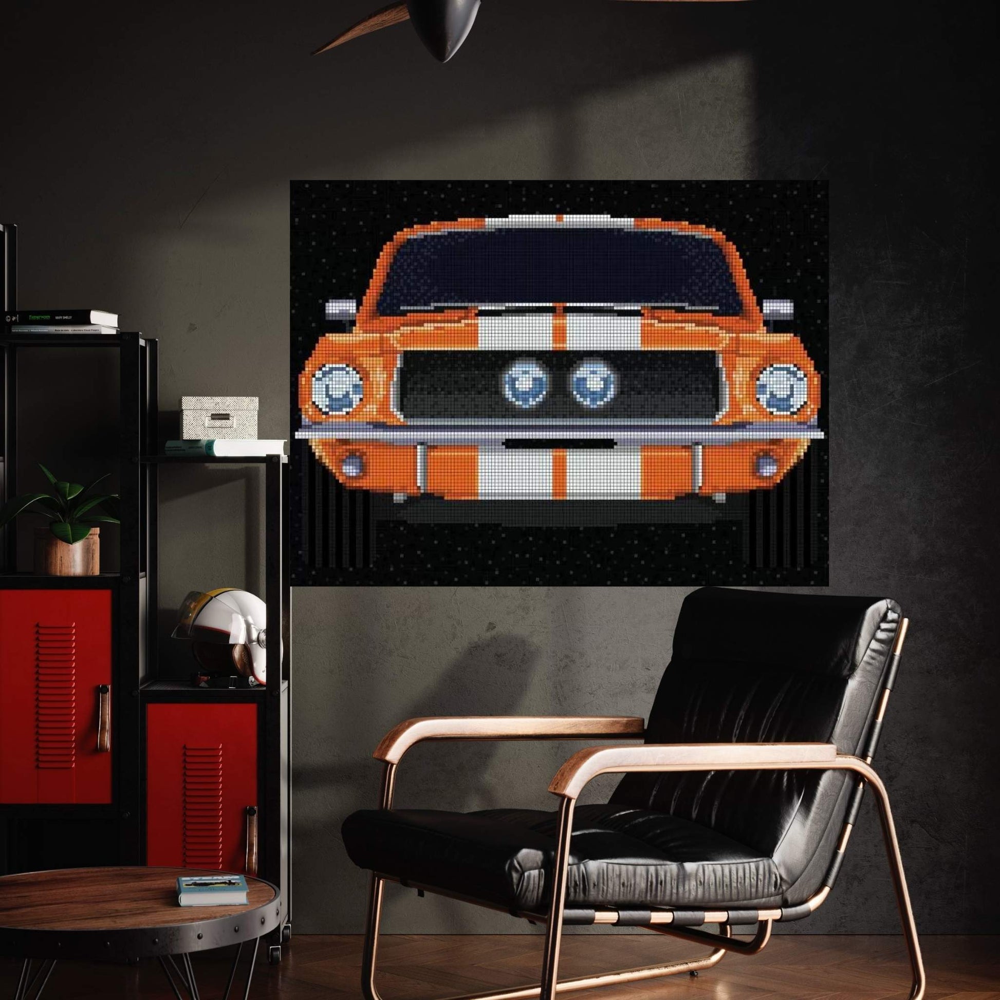 '67 Mustang Canvas Wall Art - Y Canvas