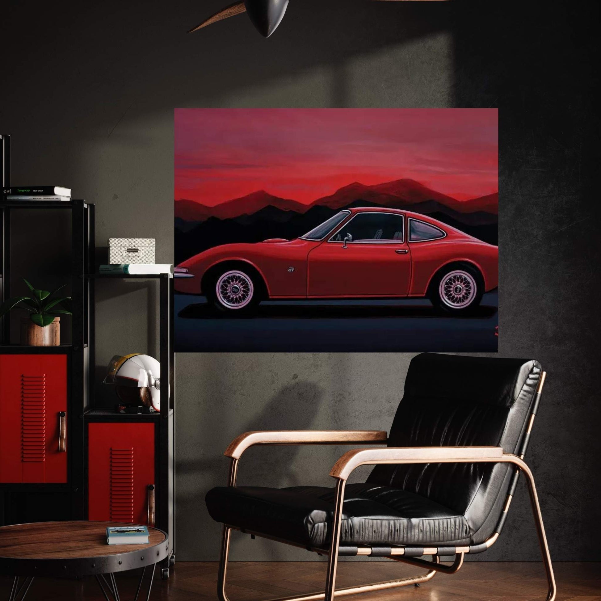 Opel GT 1969 Canvas Wall Art - Y Canvas