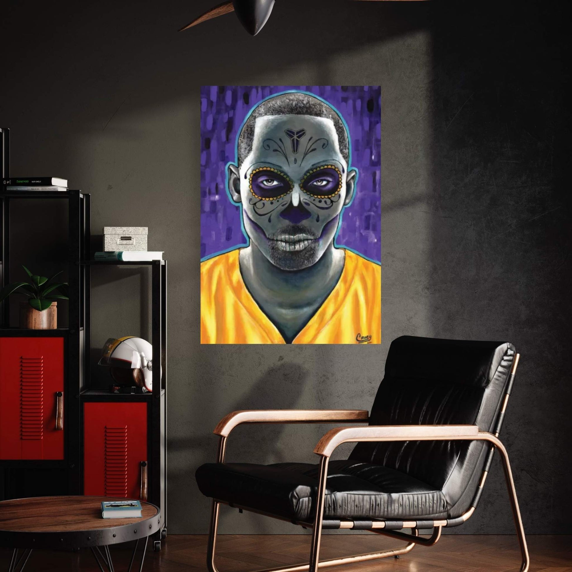 Mamba De Los Lakers Canvas Wall Art - Y Canvas