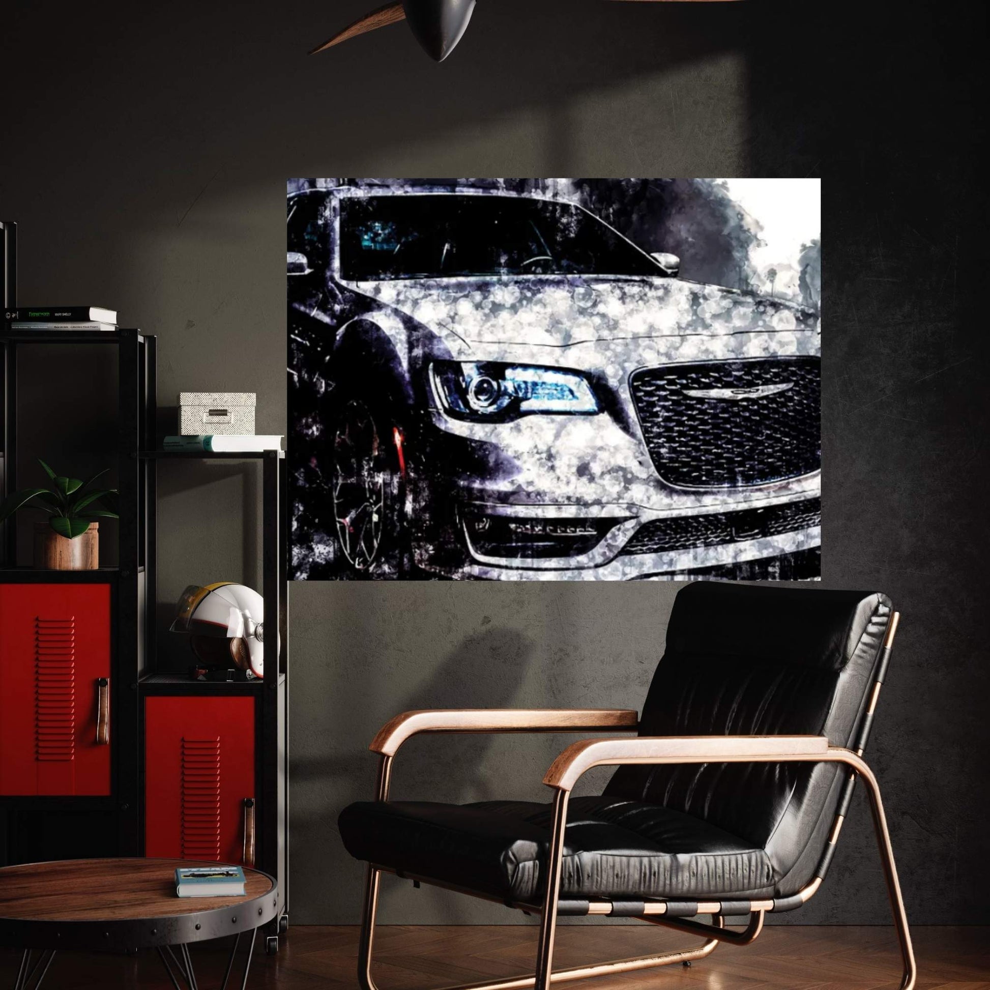 2018 Chrysler 300S Vehicle CDLV Canvas Wall Art - Y Canvas