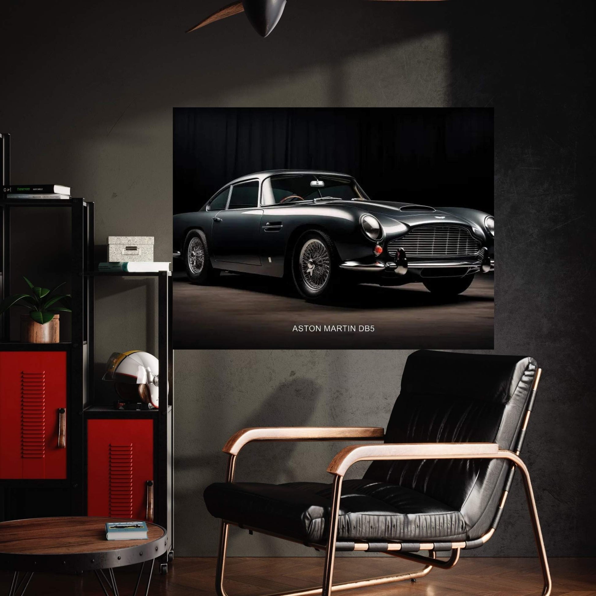 Aston Martin DB5 Canvas Wall Art - Y Canvas