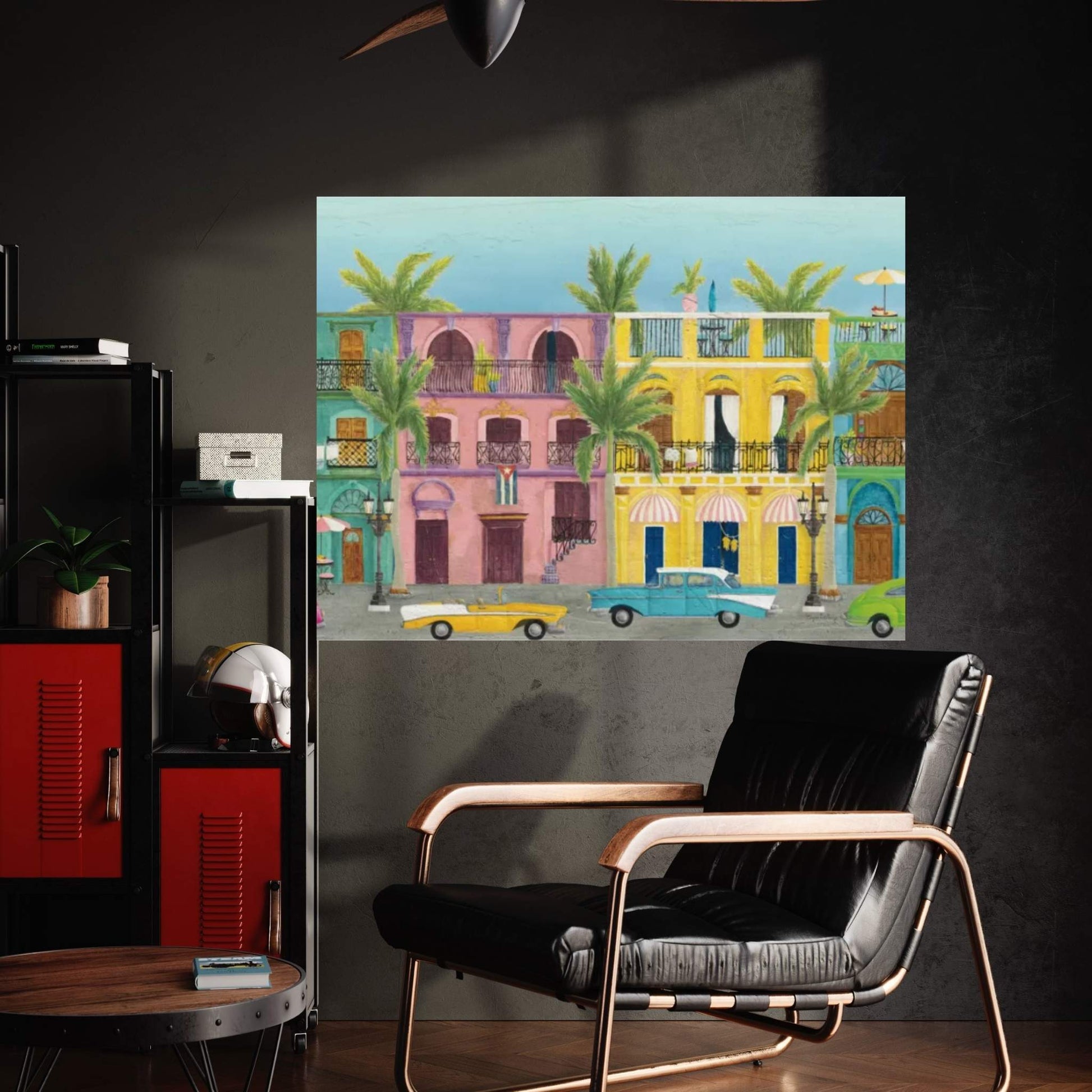 Havana I Canvas Wall Art - Y Canvas
