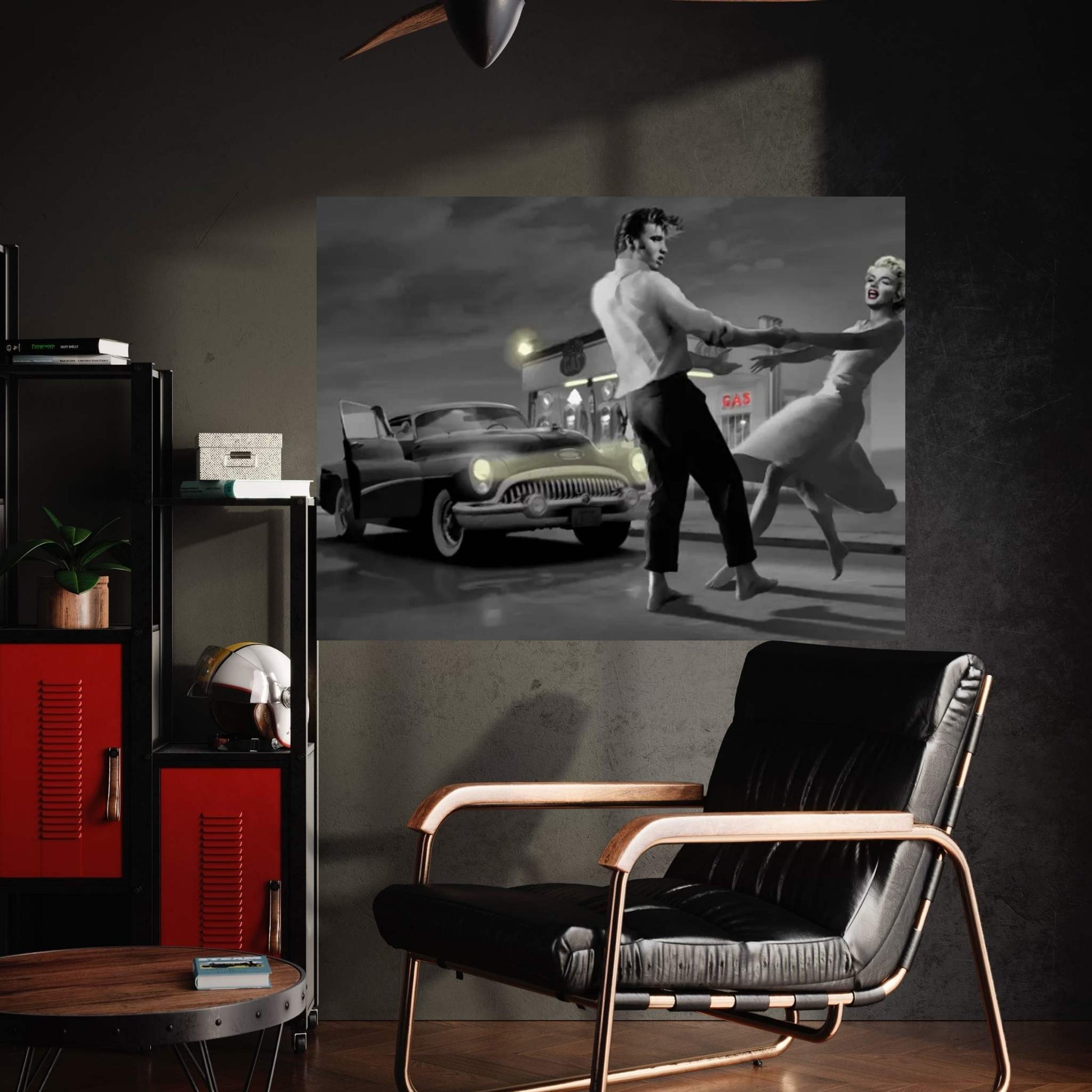 Rendezvous II Canvas Wall Art - Y Canvas