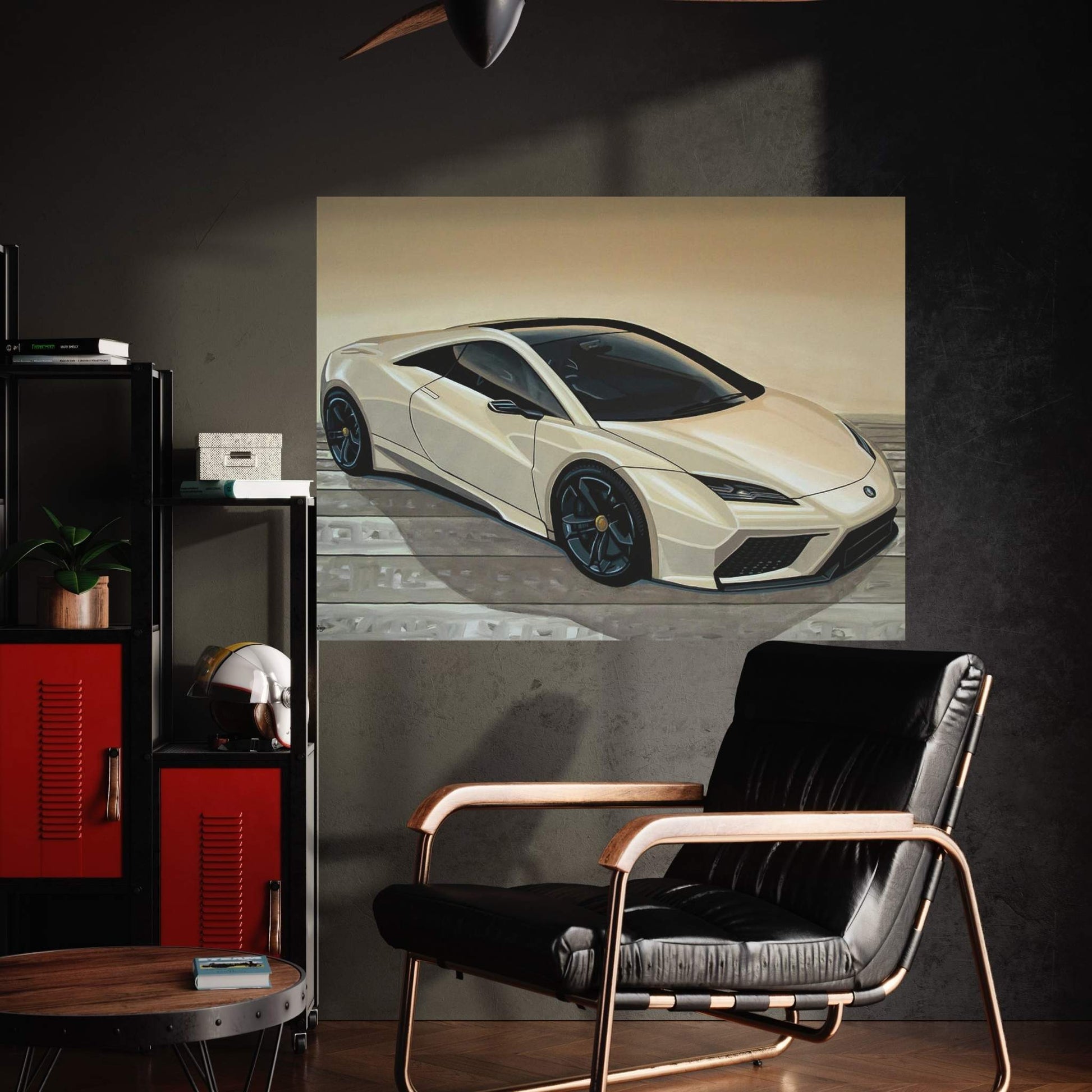 Lotus Esprit Canvas Wall Art - Y Canvas