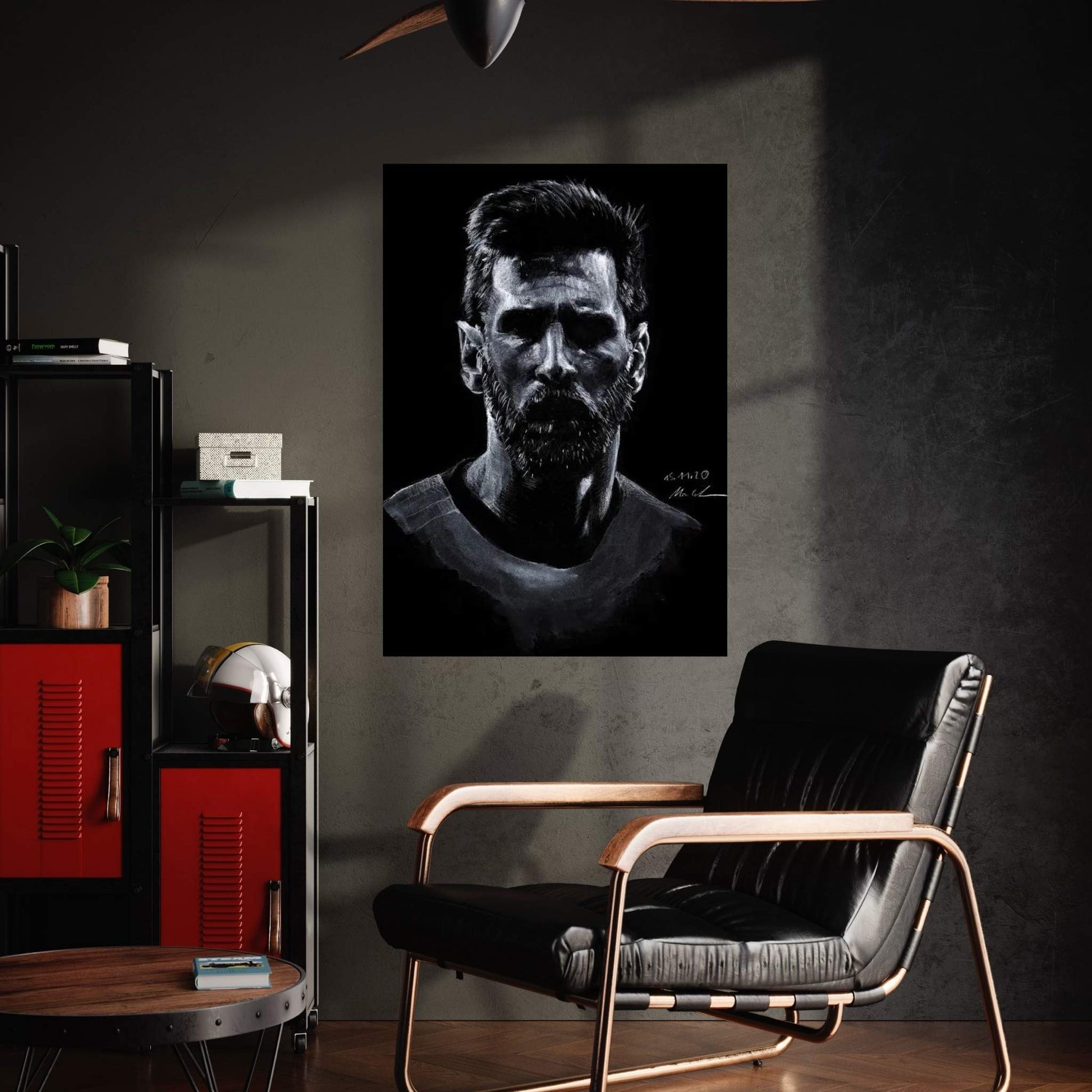 Leo Messi Canvas Wall Art - Y Canvas
