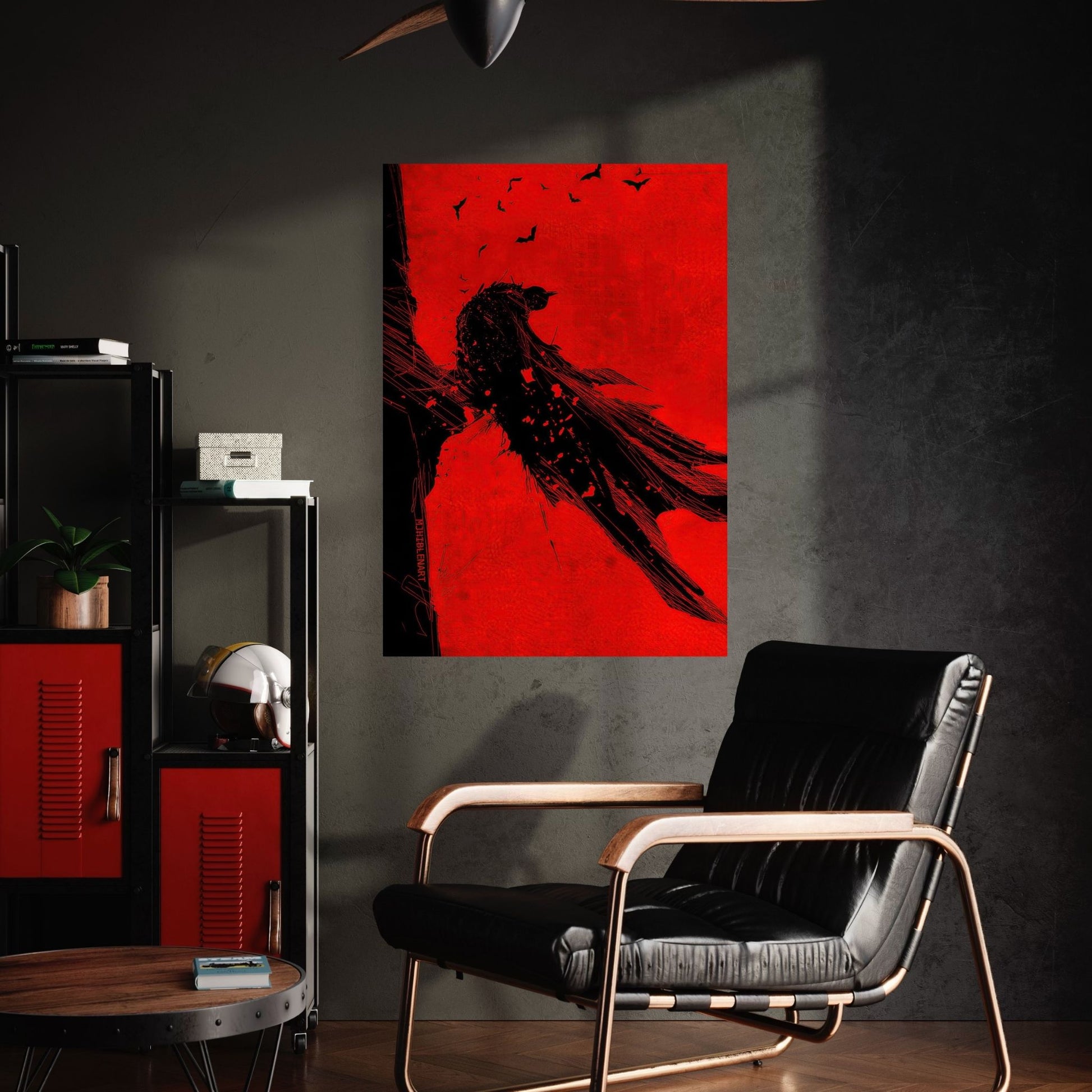 Batman Canvas Wall Art - Y Canvas