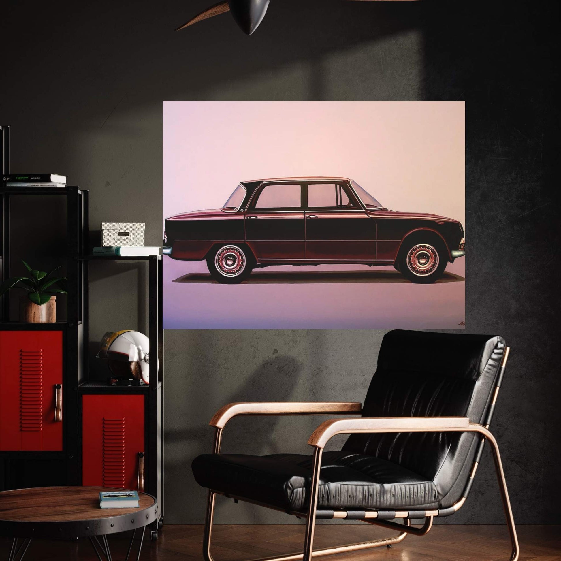 Alfa Romeo Giulia Super 1967 Canvas Wall Art - Y Canvas