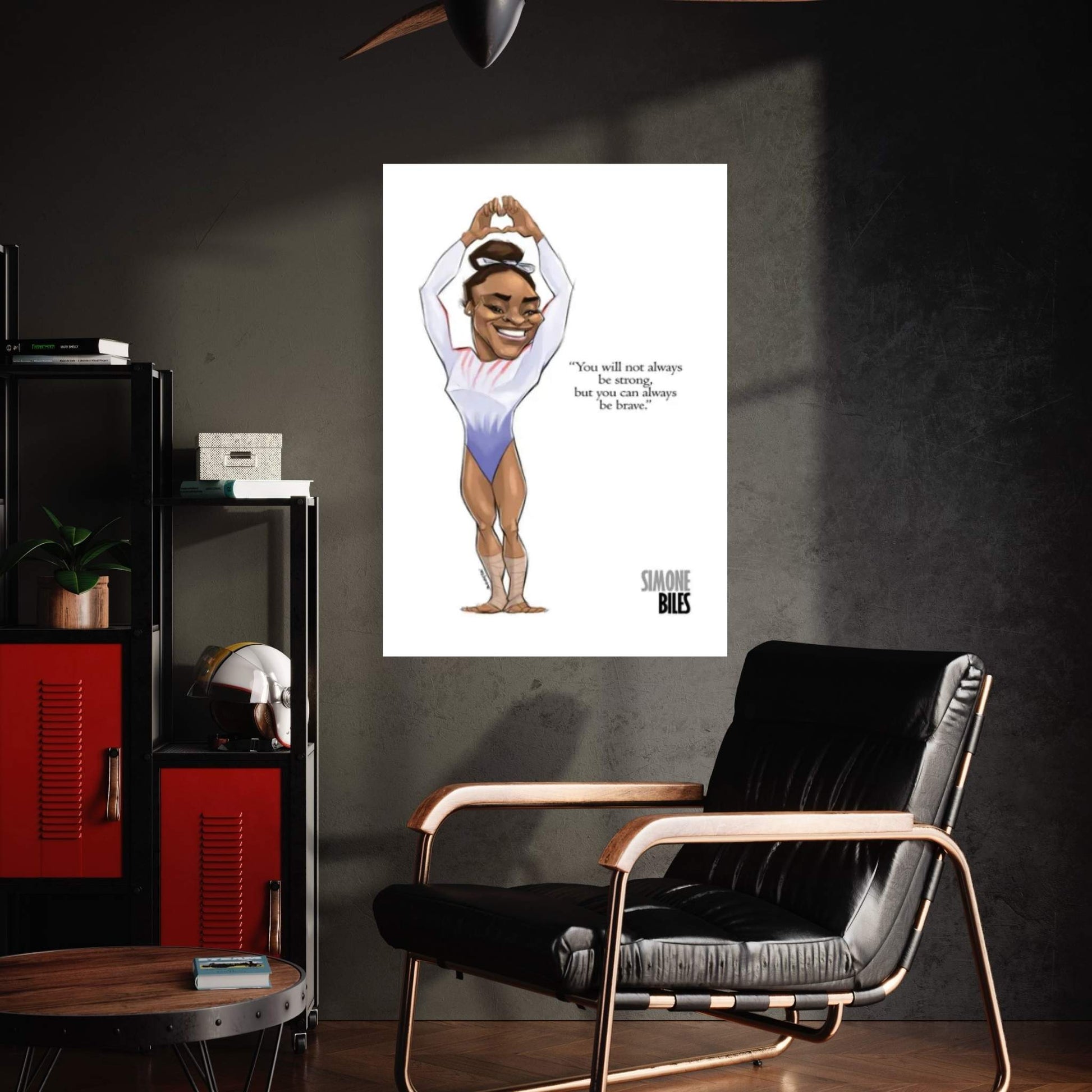 Simone Biles Canvas Wall Art - Y Canvas