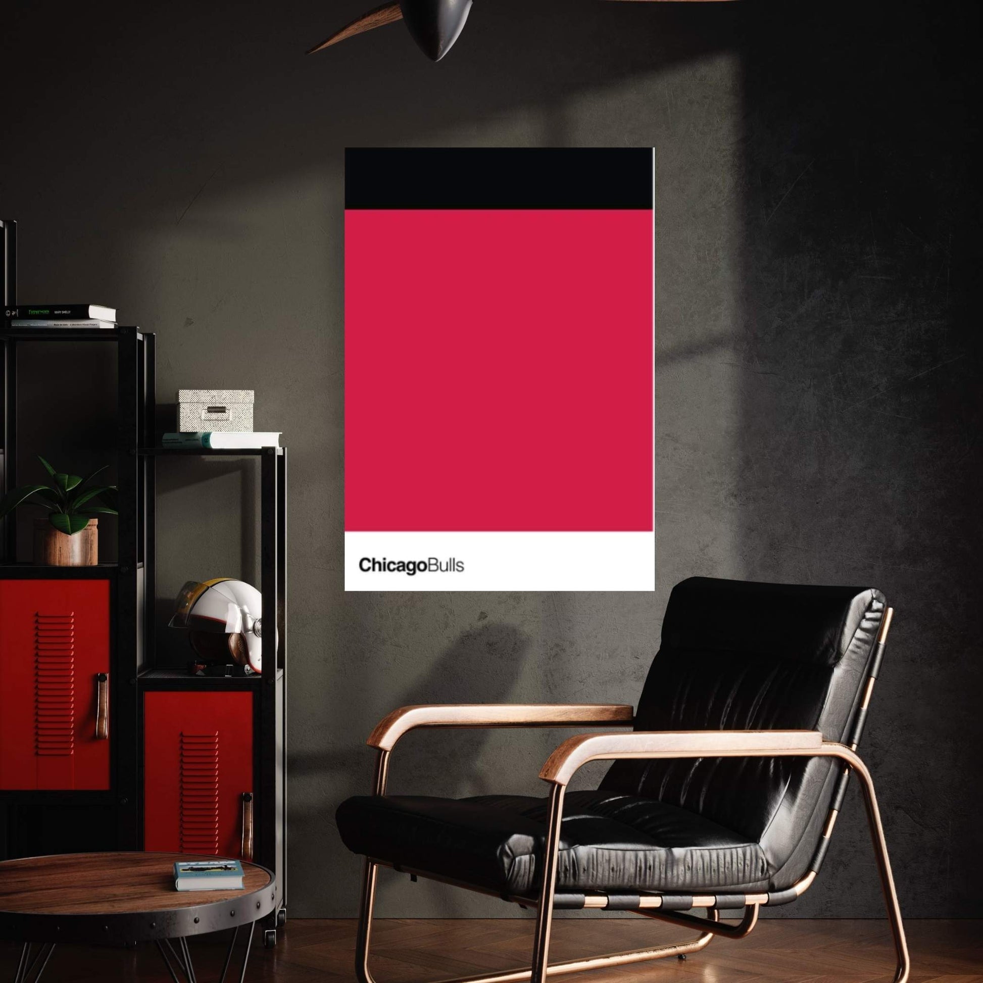 Chicago Bulls Basketball Canvas Wall Art - Y Canvas