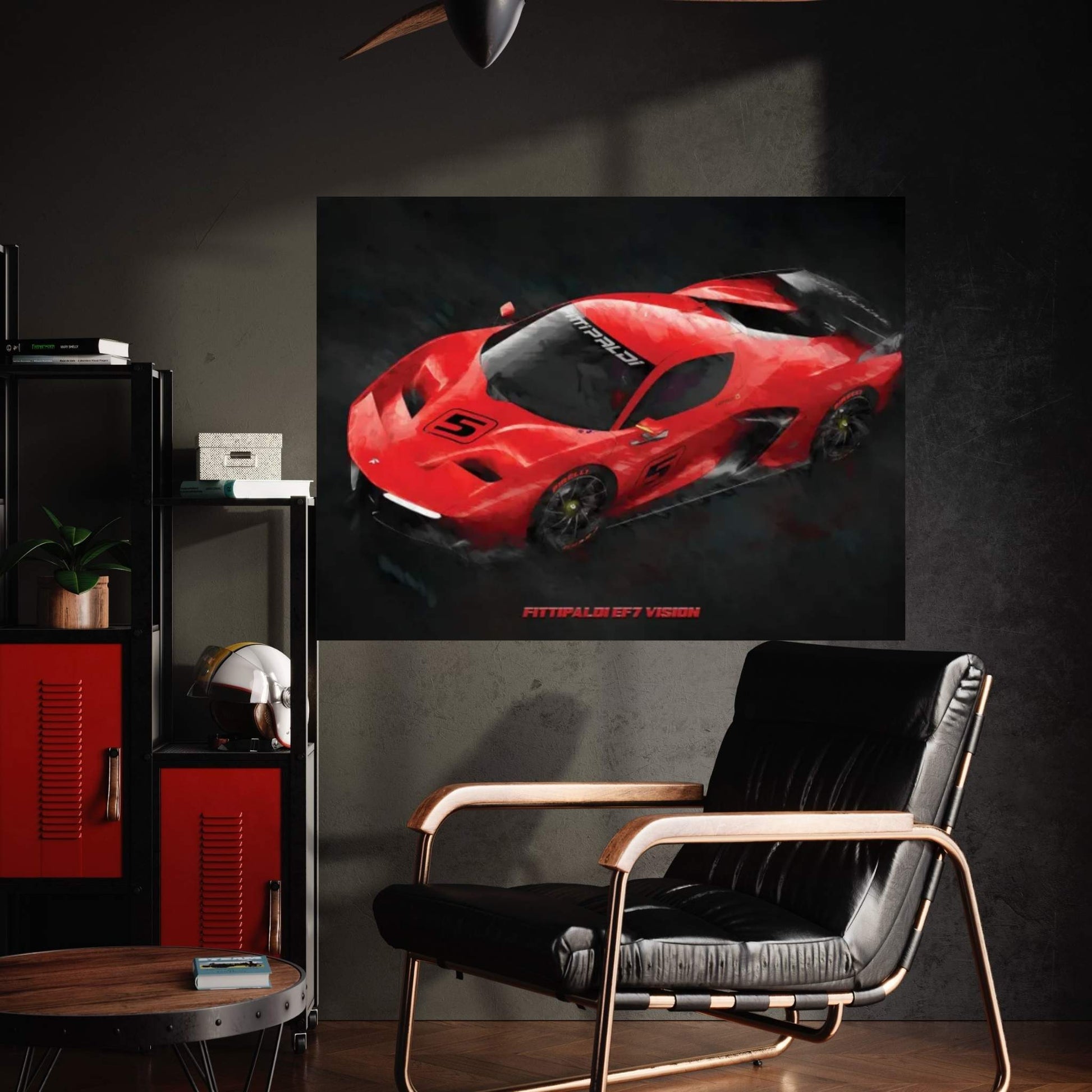 Fittipaldi EF7 Vision Canvas Wall Art - Y Canvas