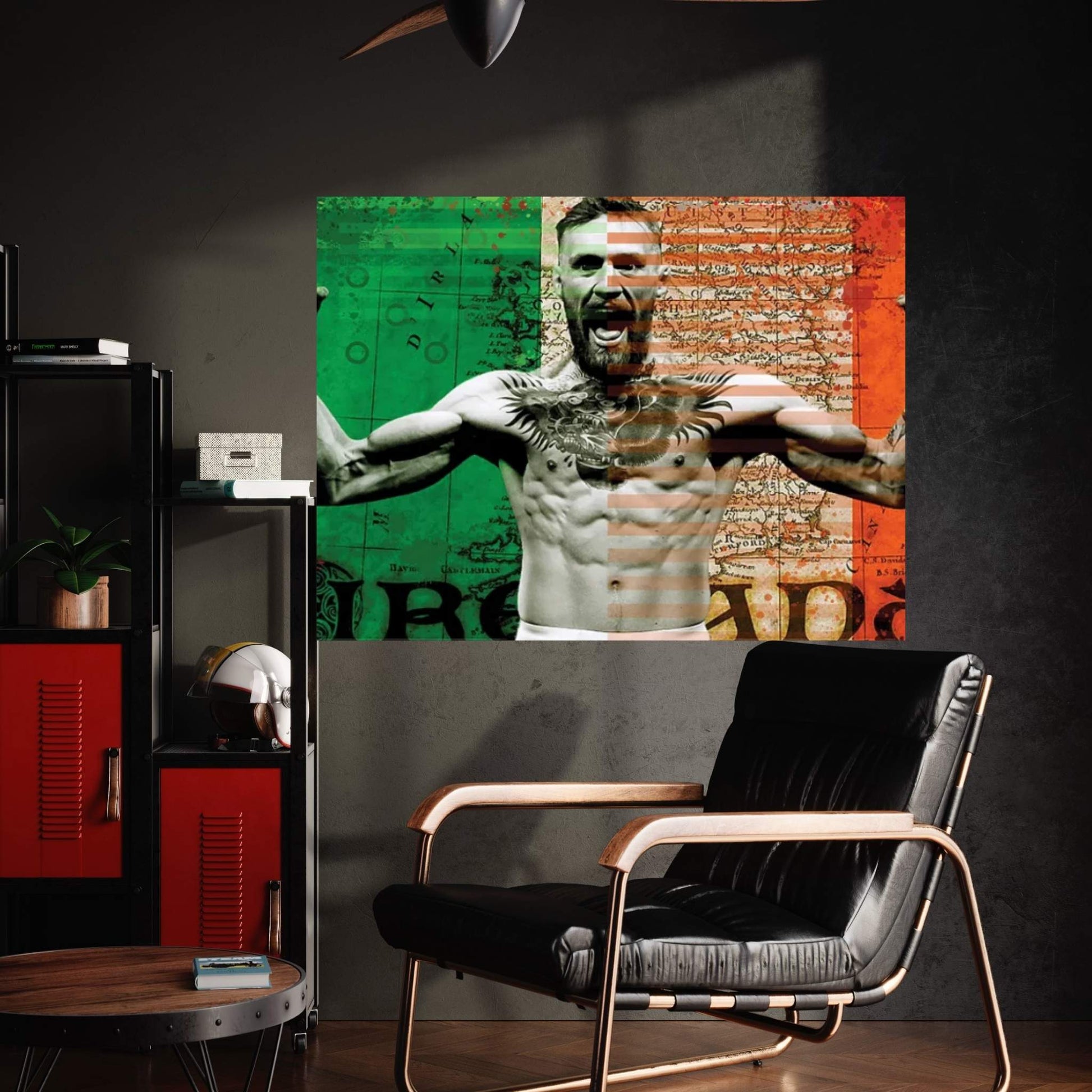 Ireland Flag Mcgregor Canvas Wall Art - Y Canvas