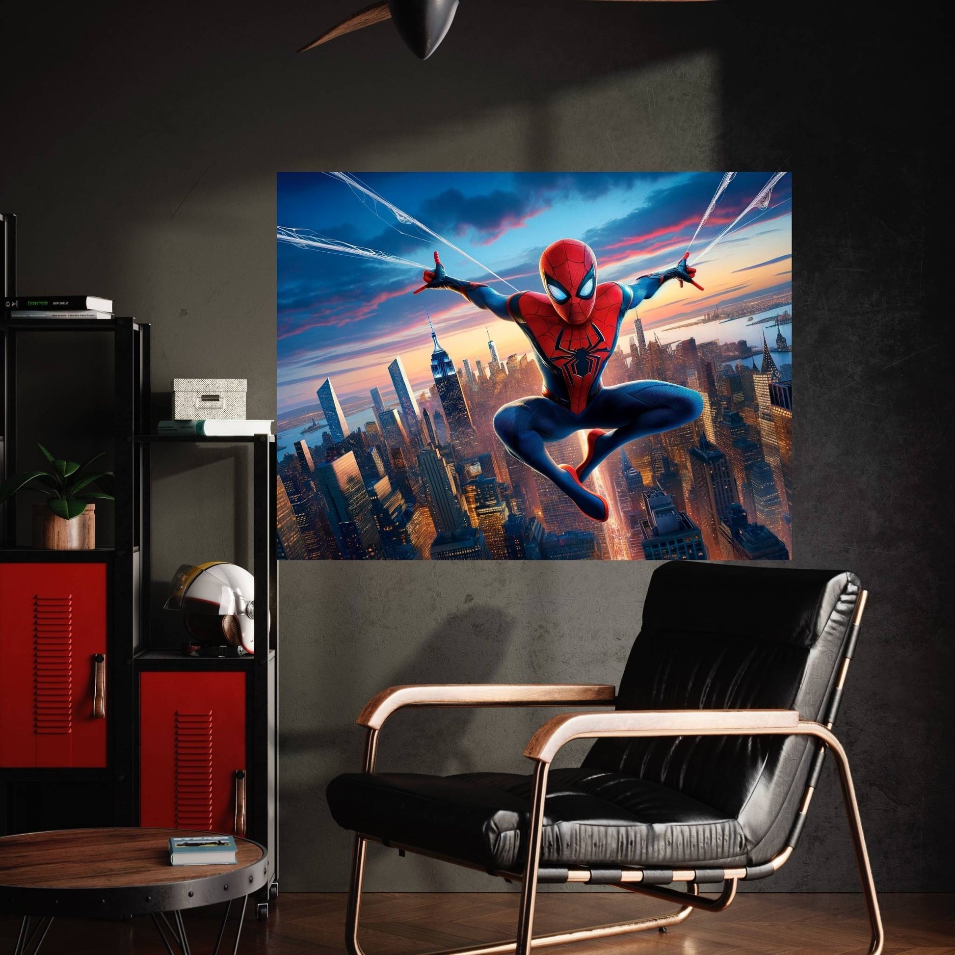 Spiderman Canvas Wall Art - Y Canvas
