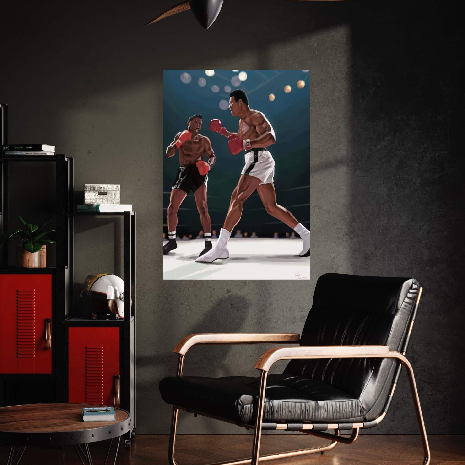 Ali Canvas Wall Art - Y Canvas