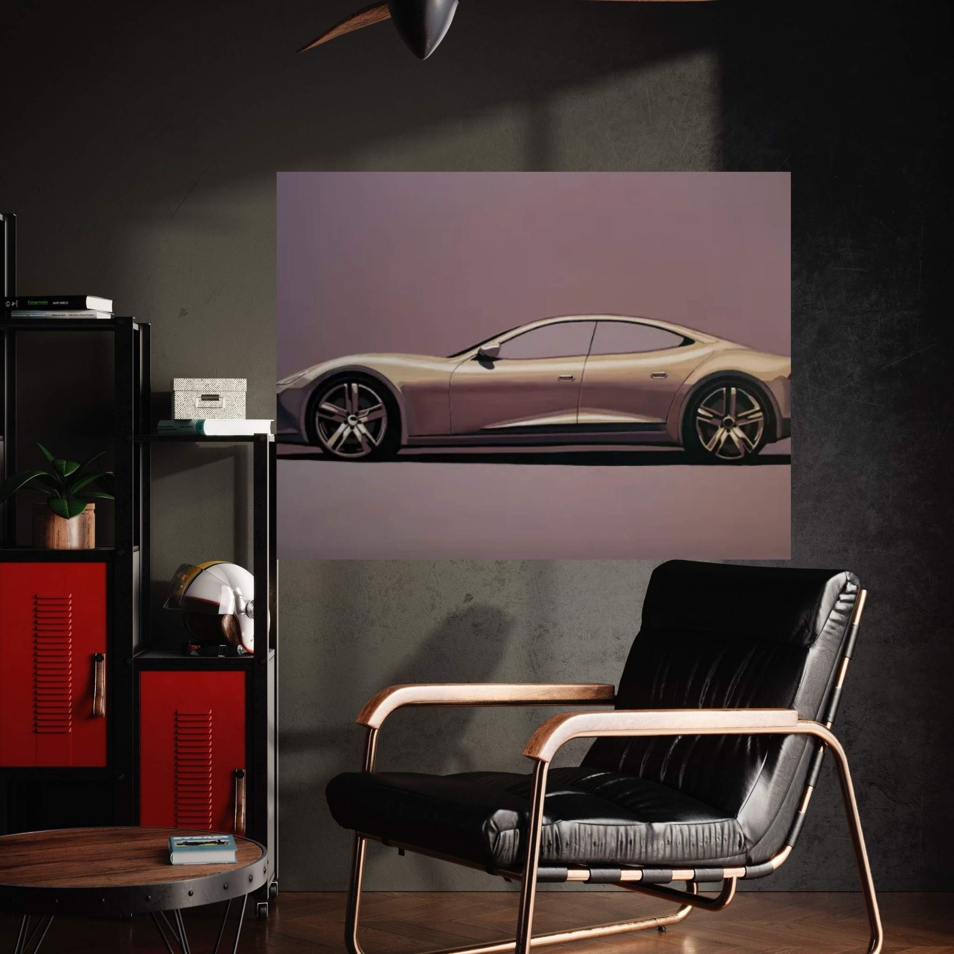 Fisker Karma 2012 Canvas Wall Art - Y Canvas