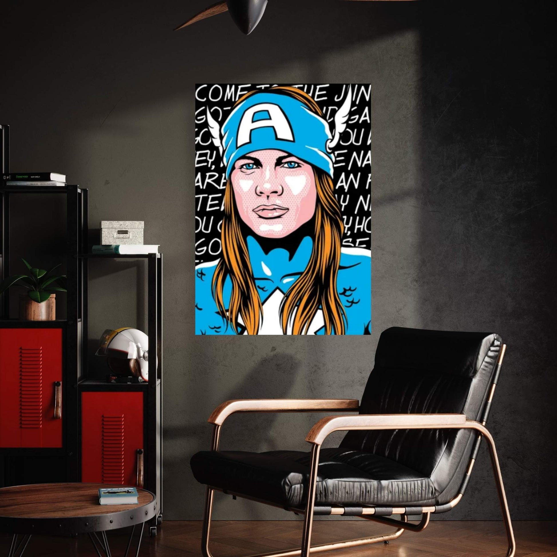 Legends Assemble IV Canvas Wall Art - Y Canvas