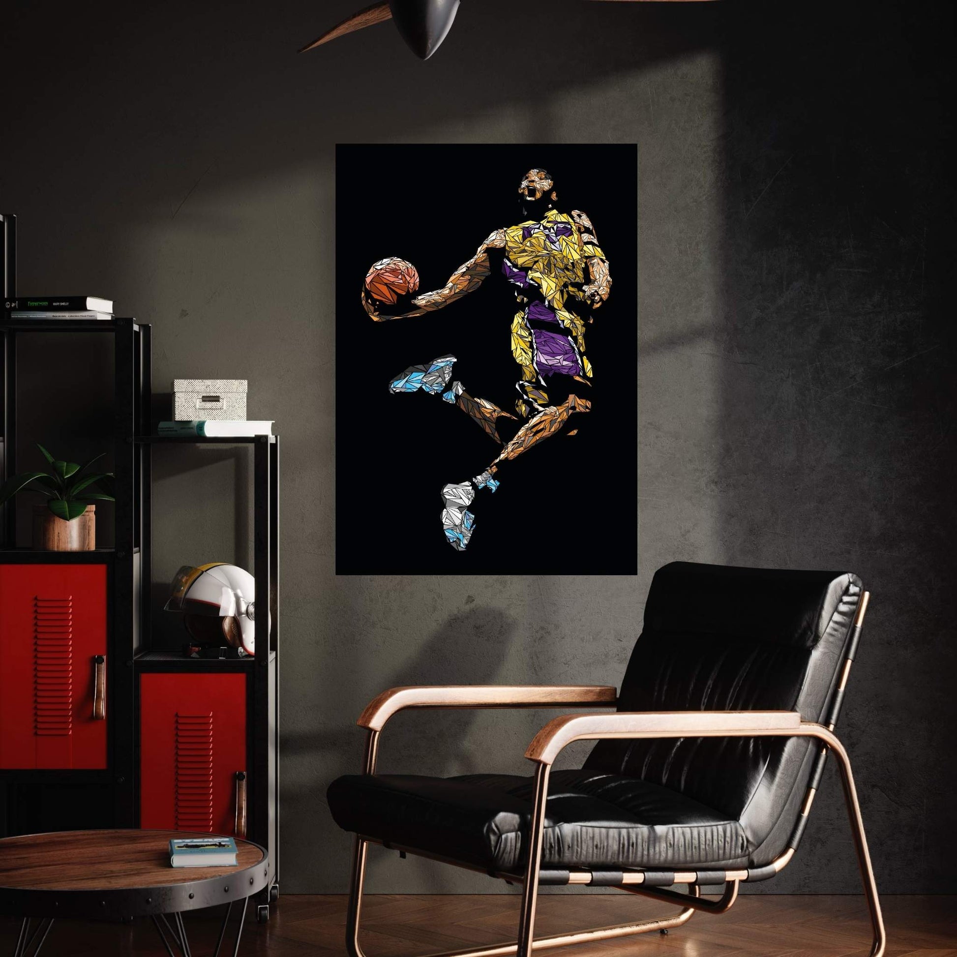 Kobe Canvas Wall Art - Y Canvas