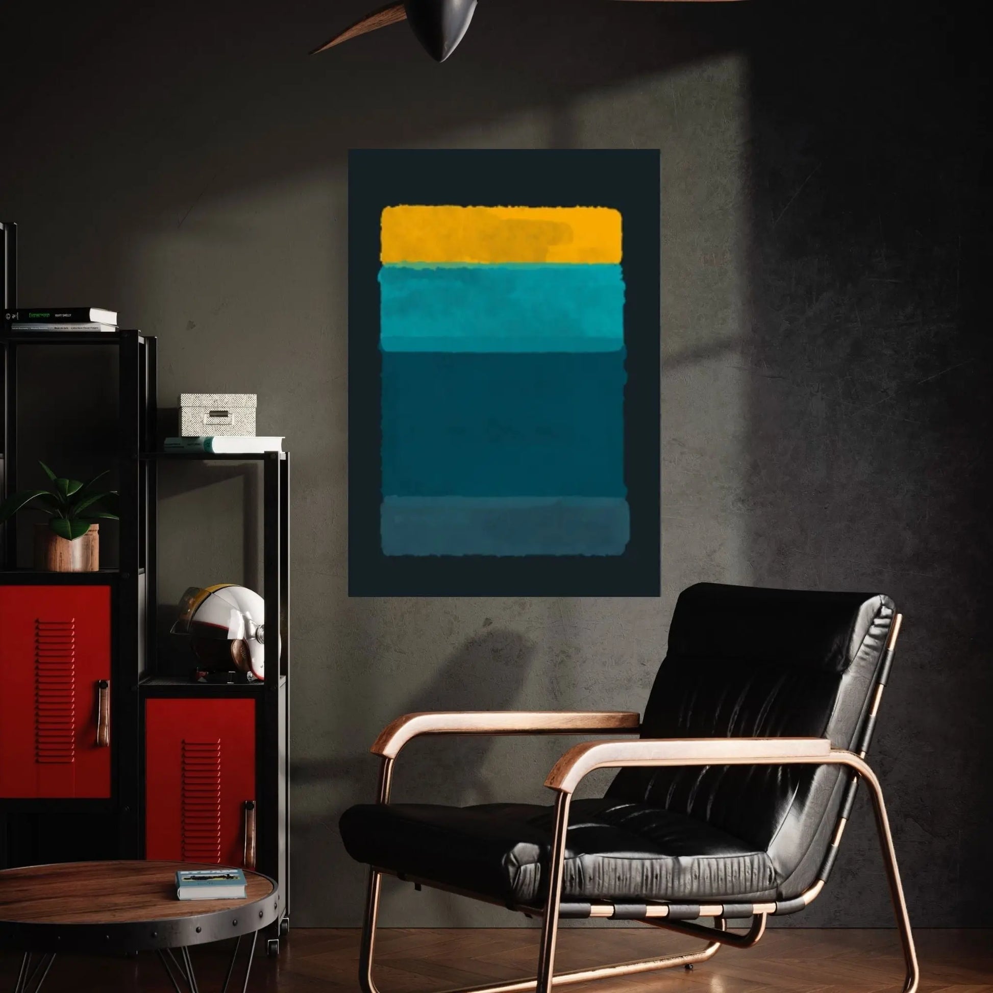 Mark Rothko Frame Canvas/Poster Art Reproduction, Rothko Reproduction - Y Canvas