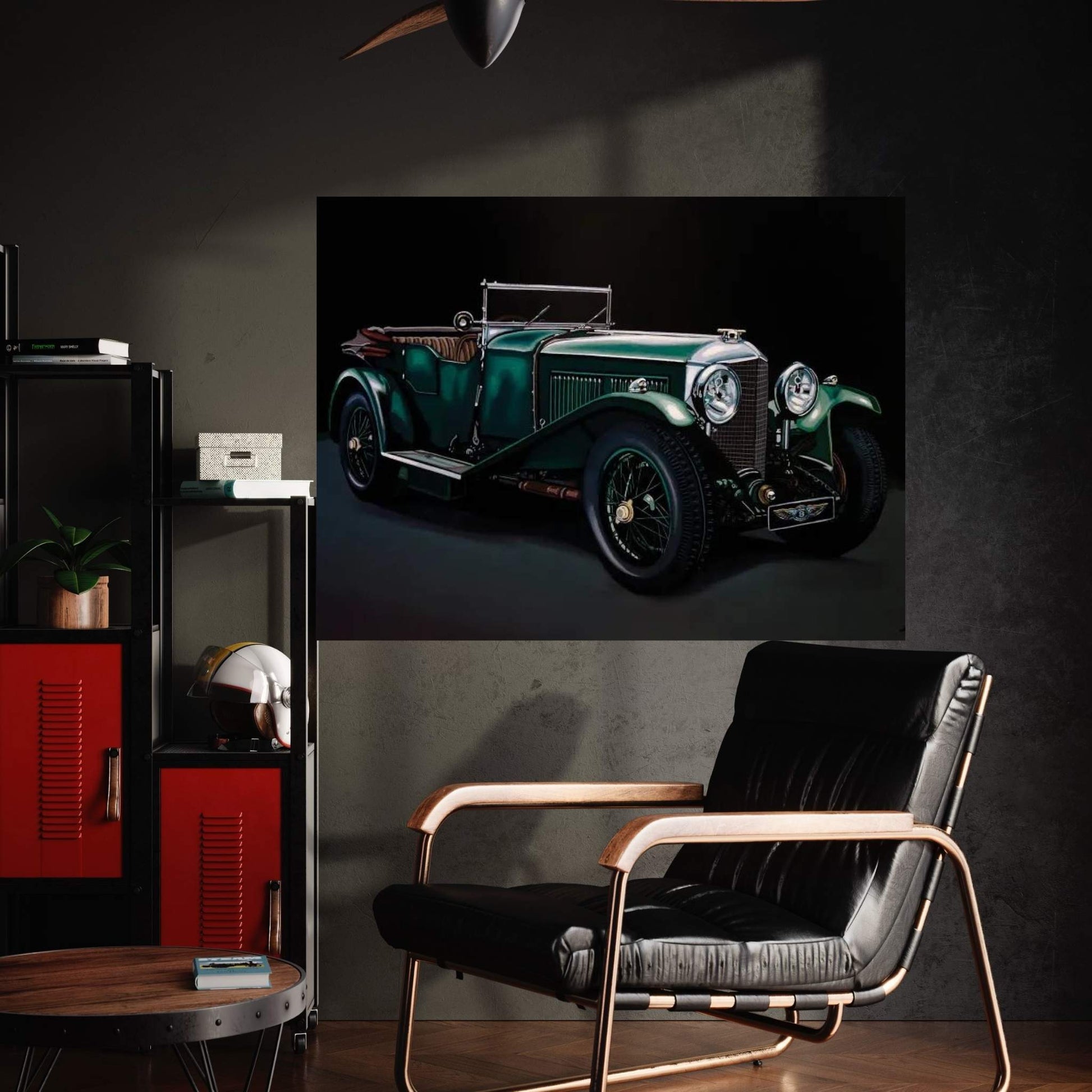 Bentley Open Tourer 1929 Canvas Wall Art - Y Canvas