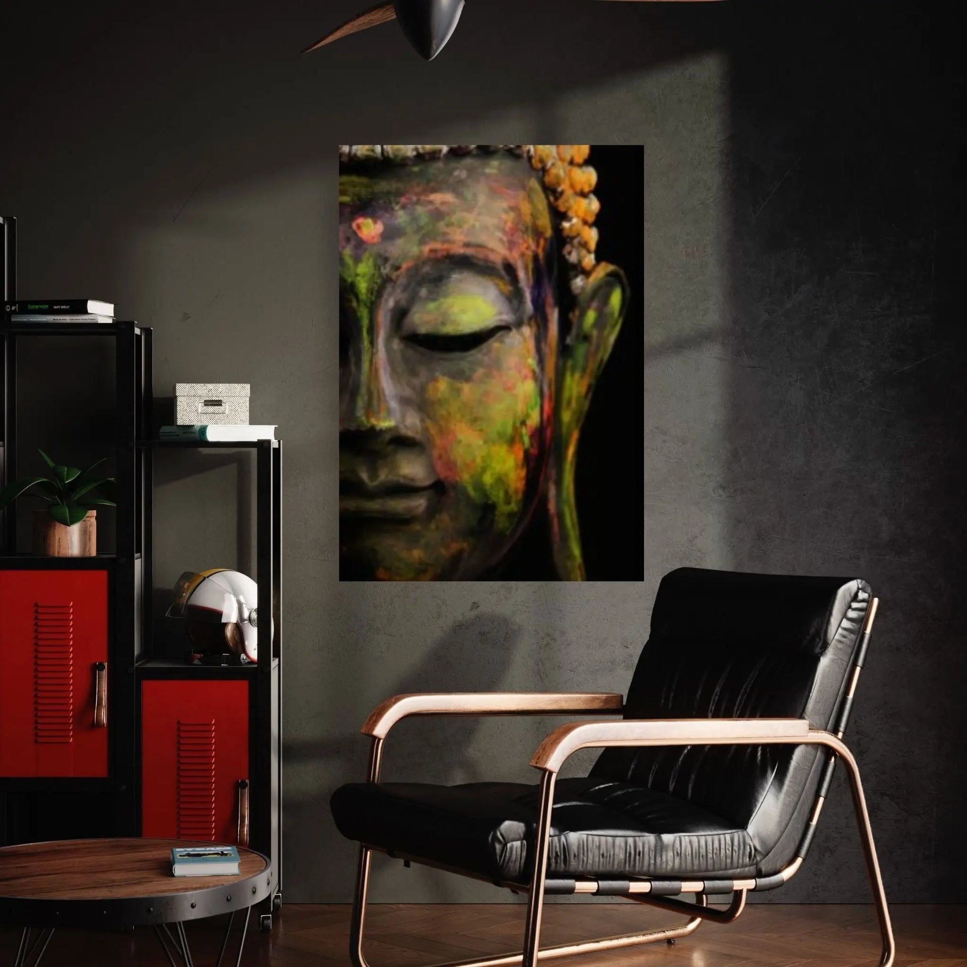 Buddha Buddhism Statue Canvas Wall Art Home Decor - Y Canvas